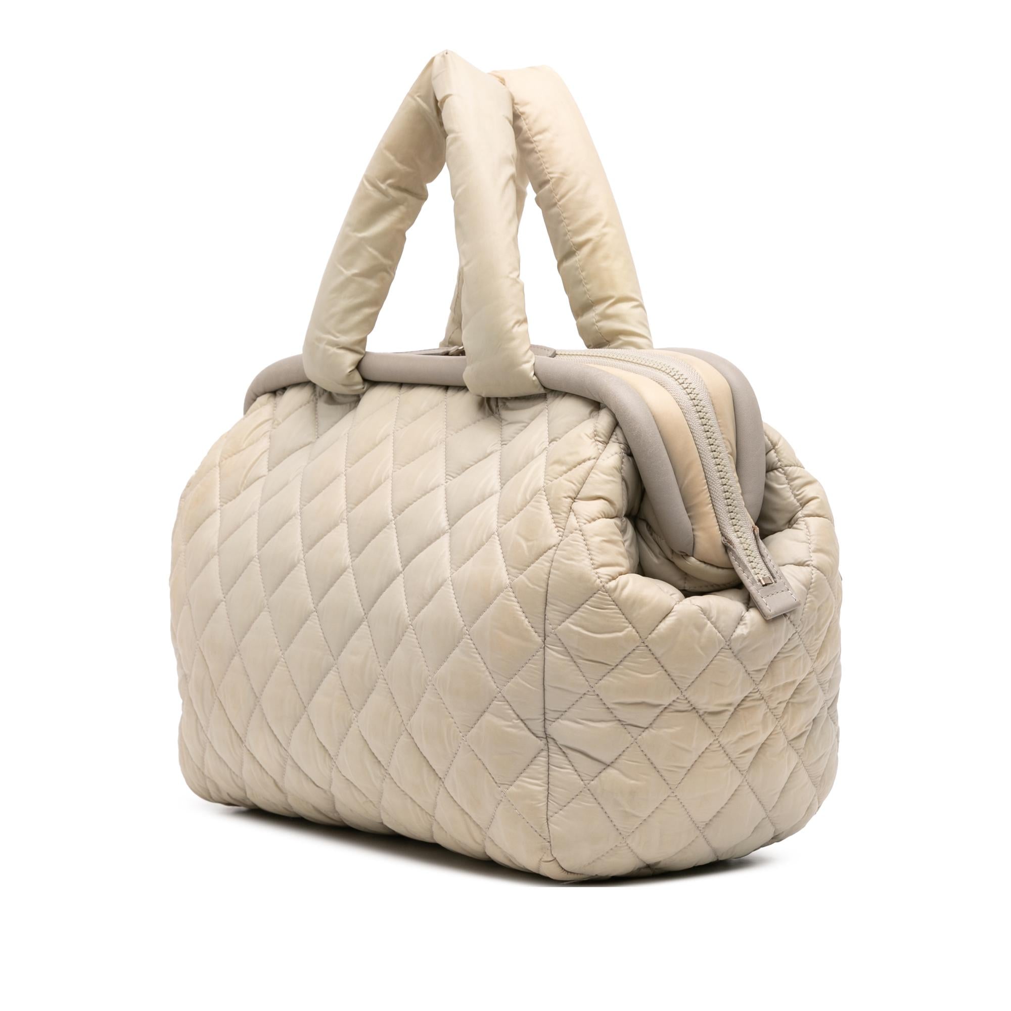 Chanel Medium Nylon Coco Cocoon Bowling Bag