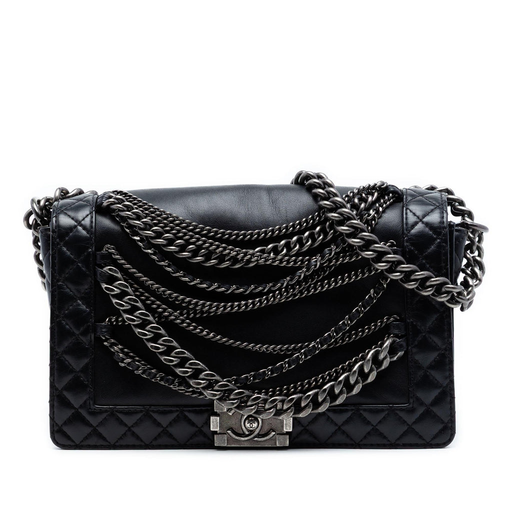 Chanel Medium Paris Dallas Enchained Boy Flap