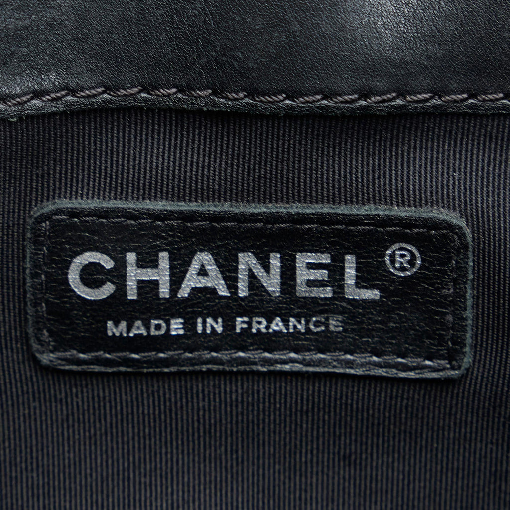 Chanel Medium Patent Boy Reverso Flap