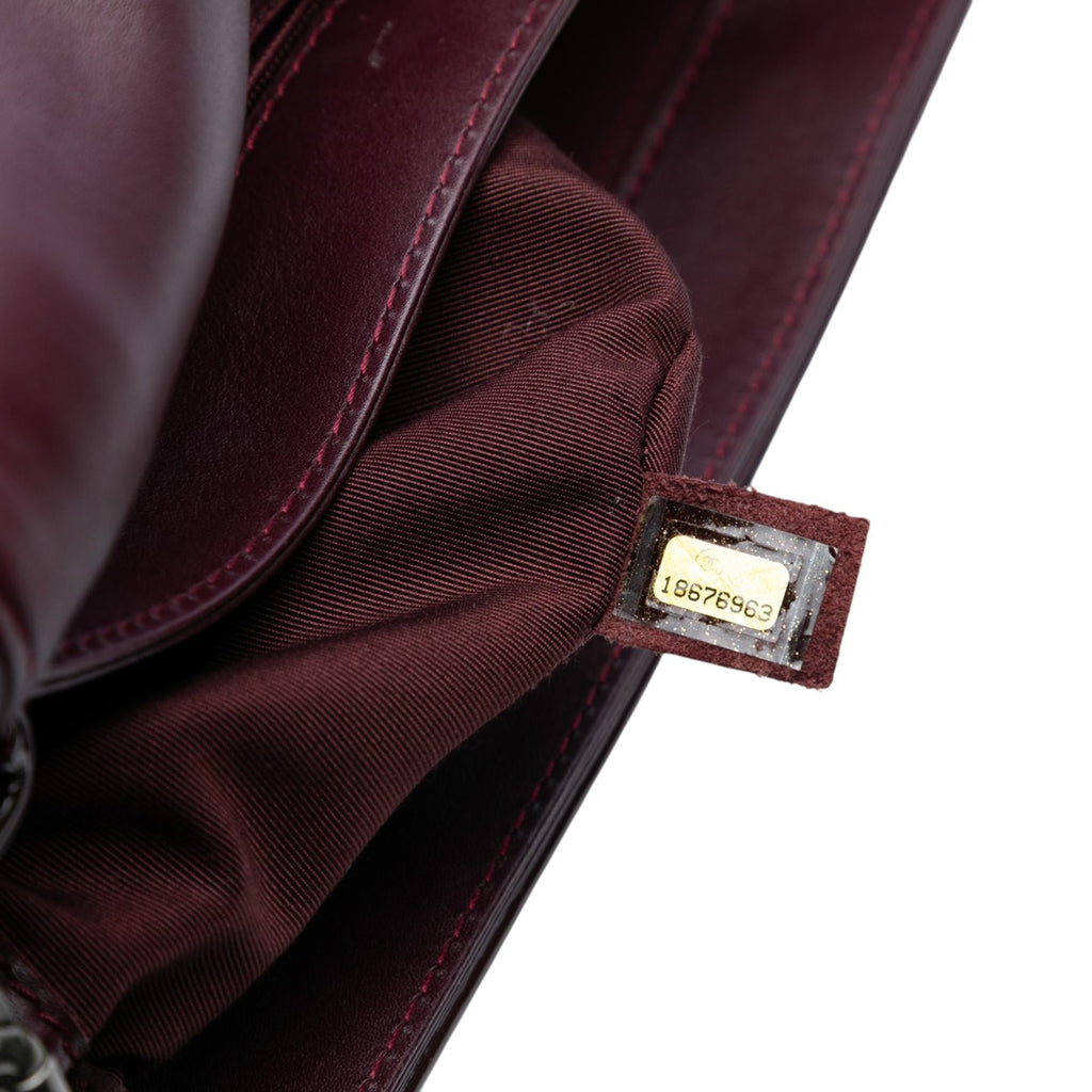 Chanel Medium Patent Boy Reverso Flap