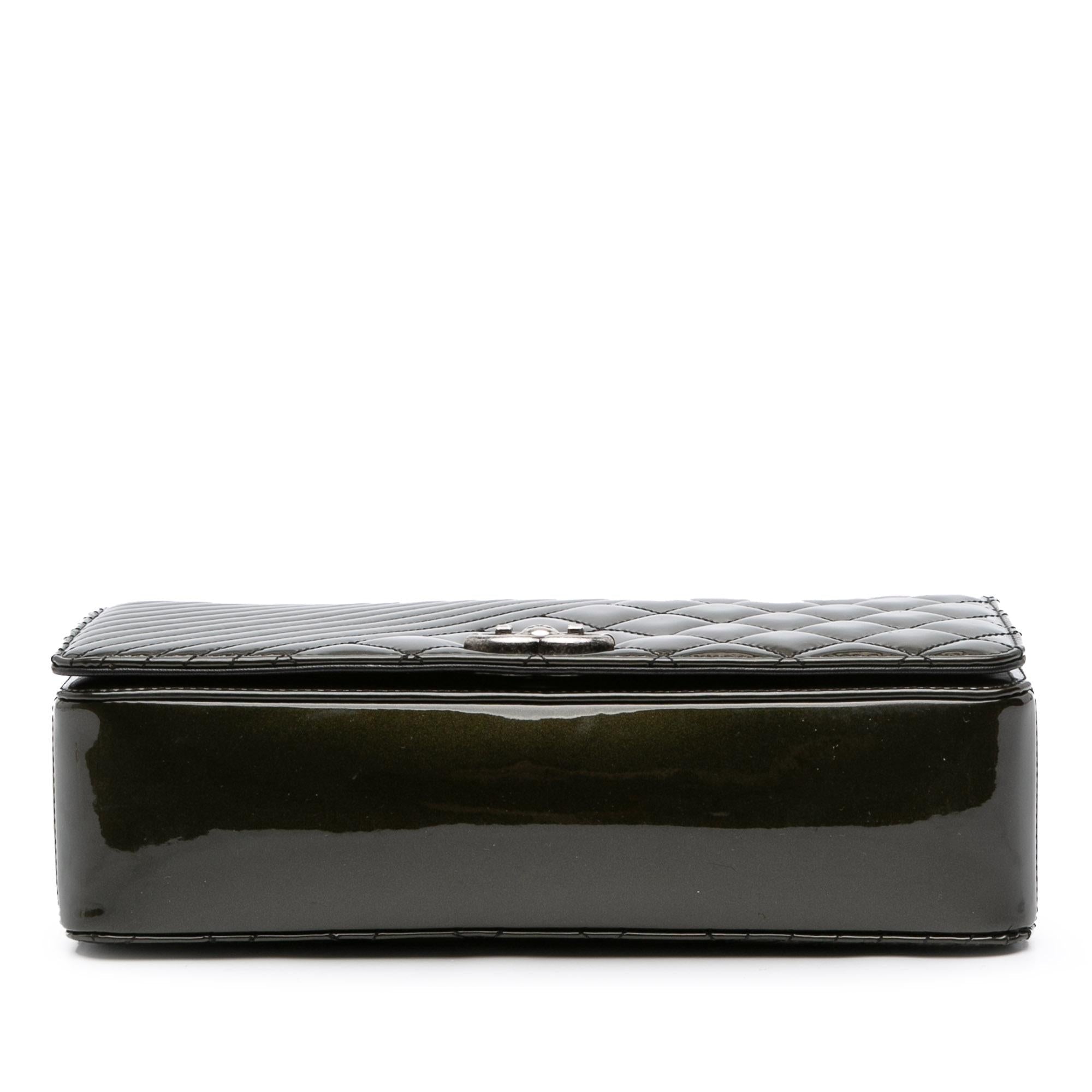 Chanel Medium Patent Coco Boy Flap