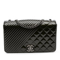 Chanel Medium Patent Coco Boy Flap