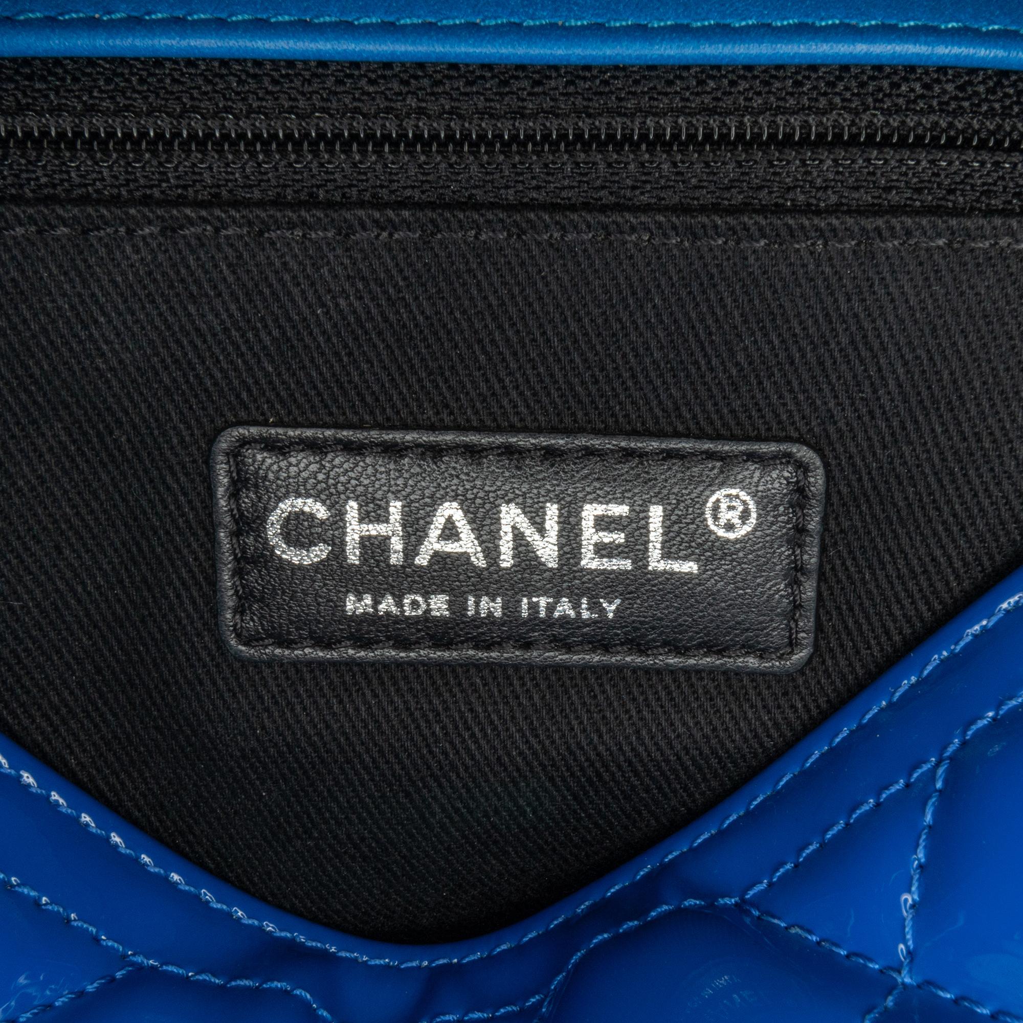 Chanel Medium Patent Coco Shine Flap (SHG-Aqx4H2)