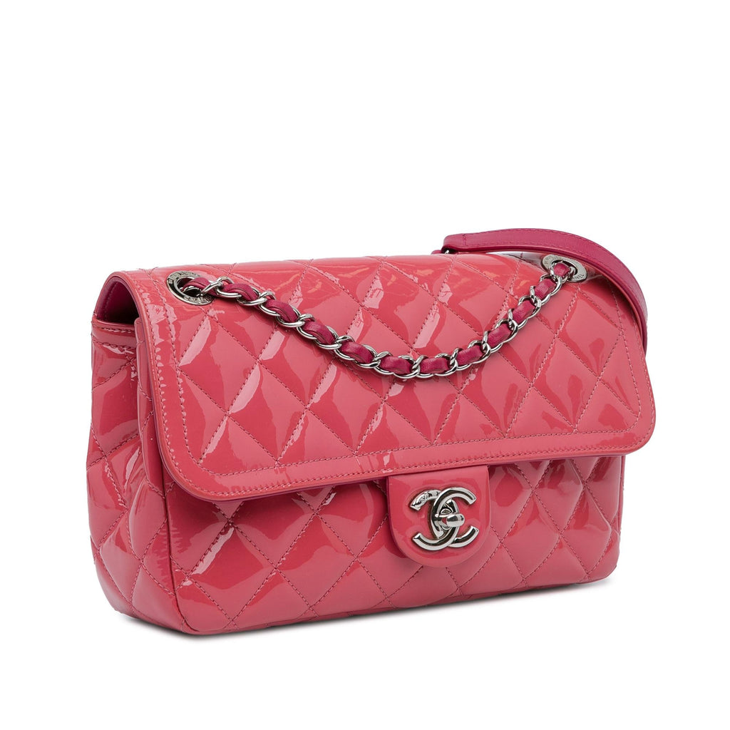 Chanel Medium Patent Coco Shine Flap (SHG-nPn5nJ)