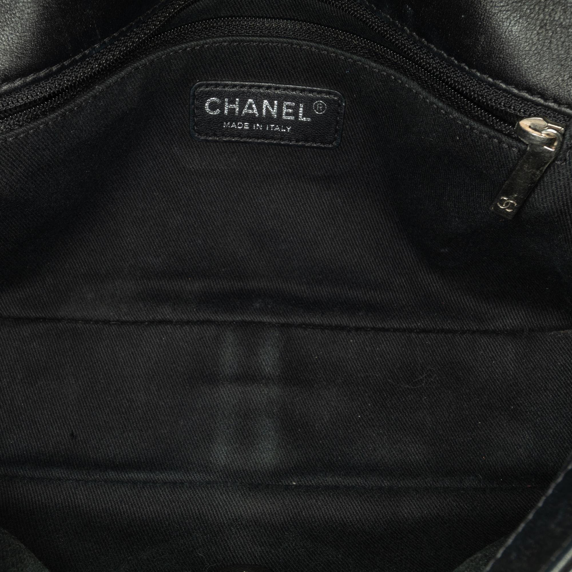 Chanel Medium Patent Coco Shine Flap (SHG-jeEdZZ)