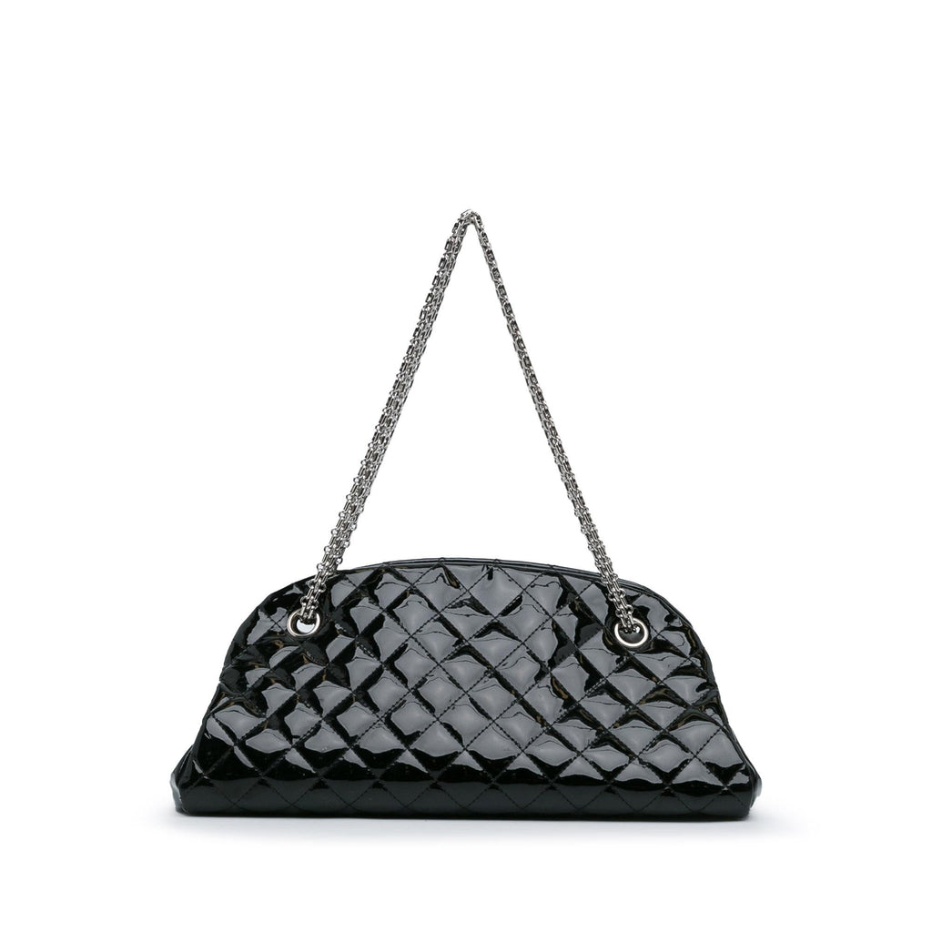 Chanel Medium Patent Just Mademoiselle Shoulder Bag (SHG-IKOedq)