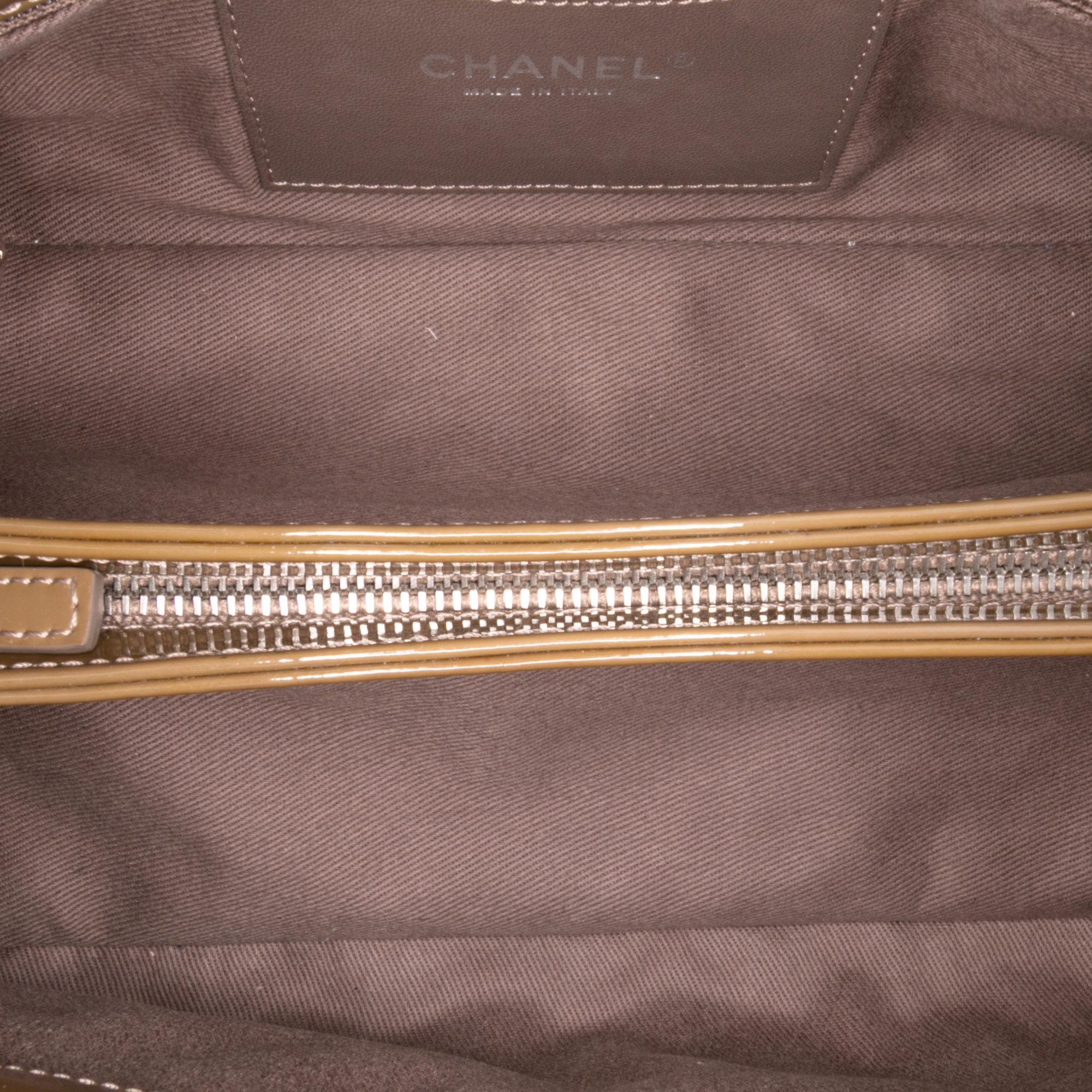Chanel Medium Patent Just Mademoiselle Shoulder Bag