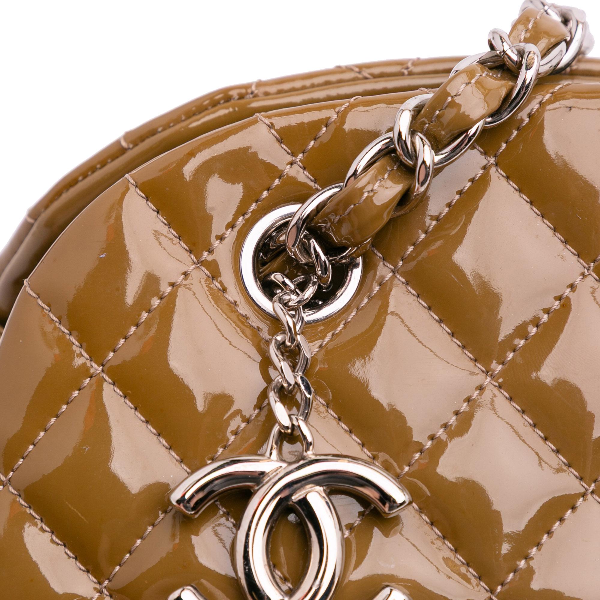 Chanel Medium Patent Just Mademoiselle Shoulder Bag