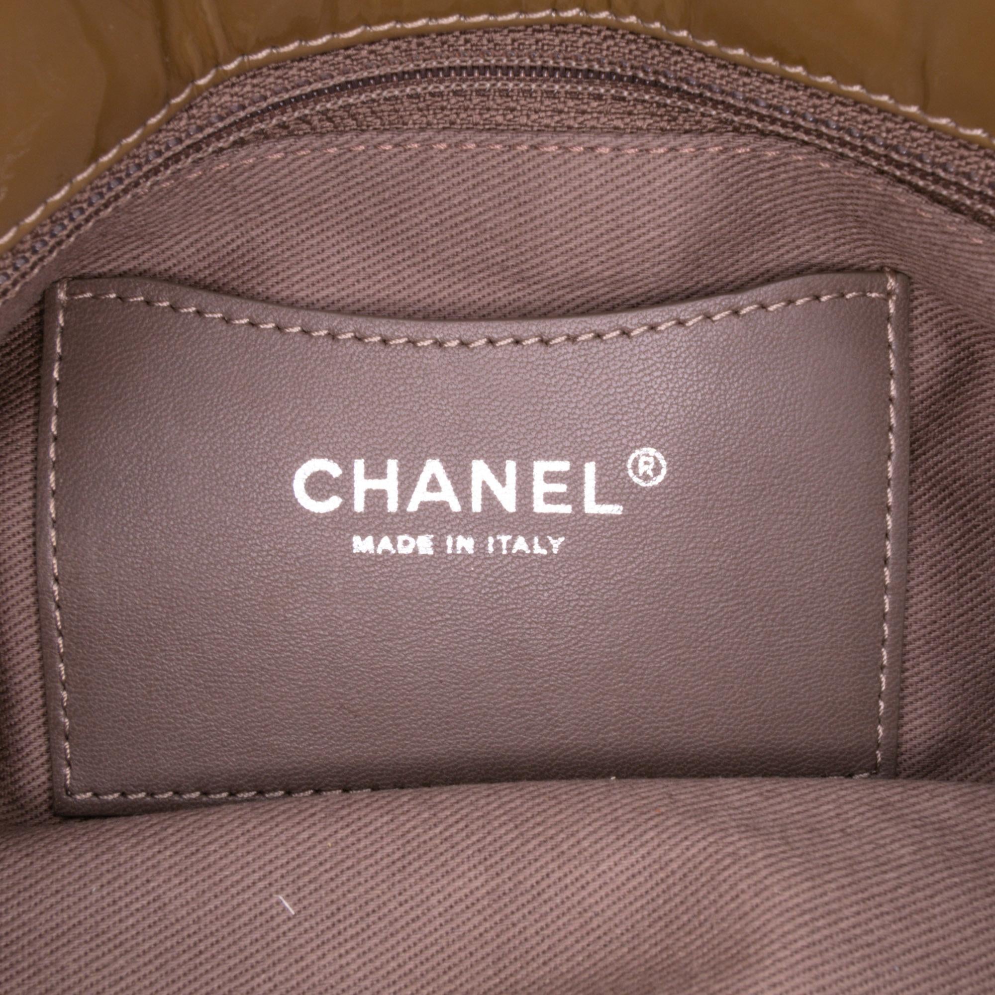 Chanel Medium Patent Just Mademoiselle Shoulder Bag