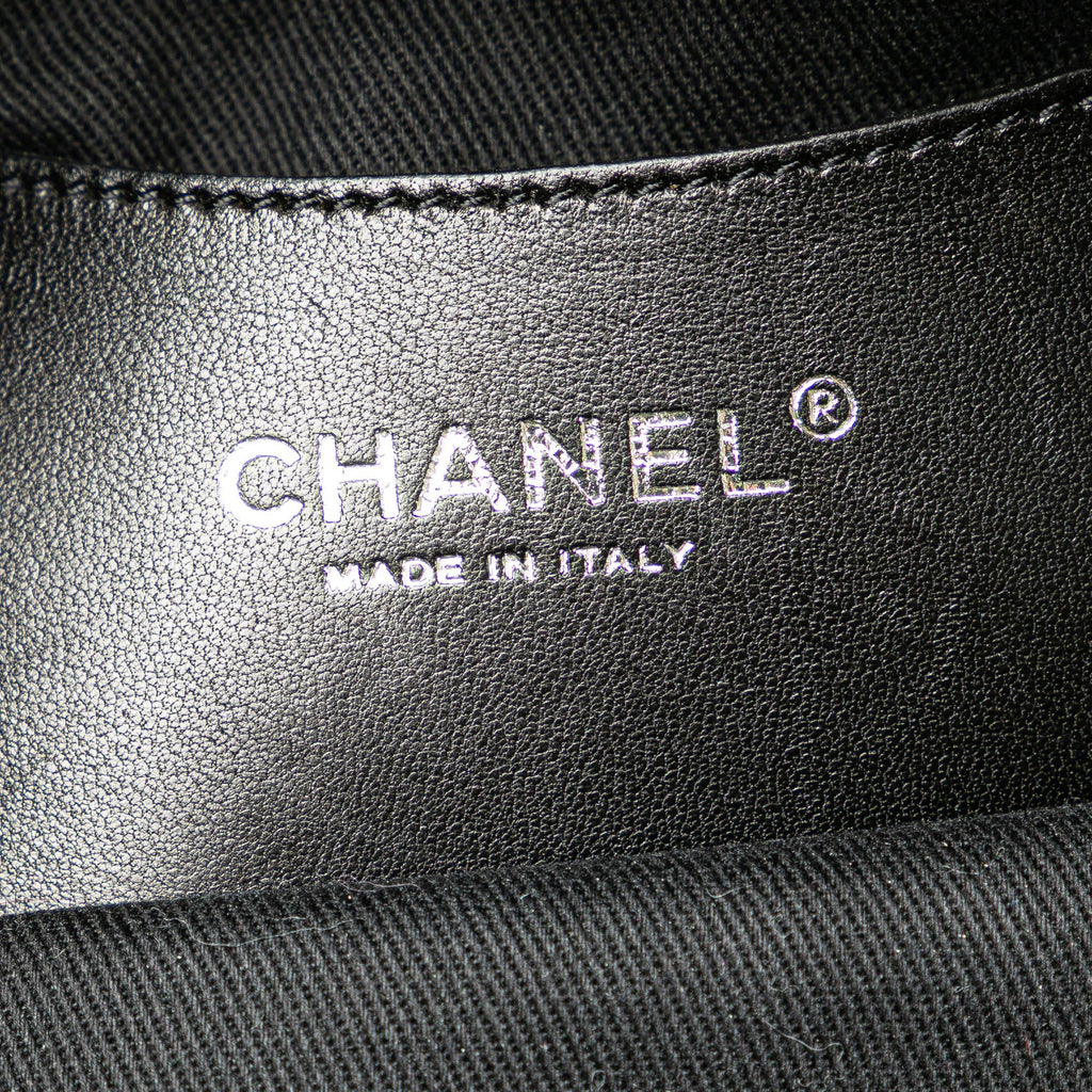 Chanel Medium Patent Ombre Just Mademoiselle Shoulder Bag