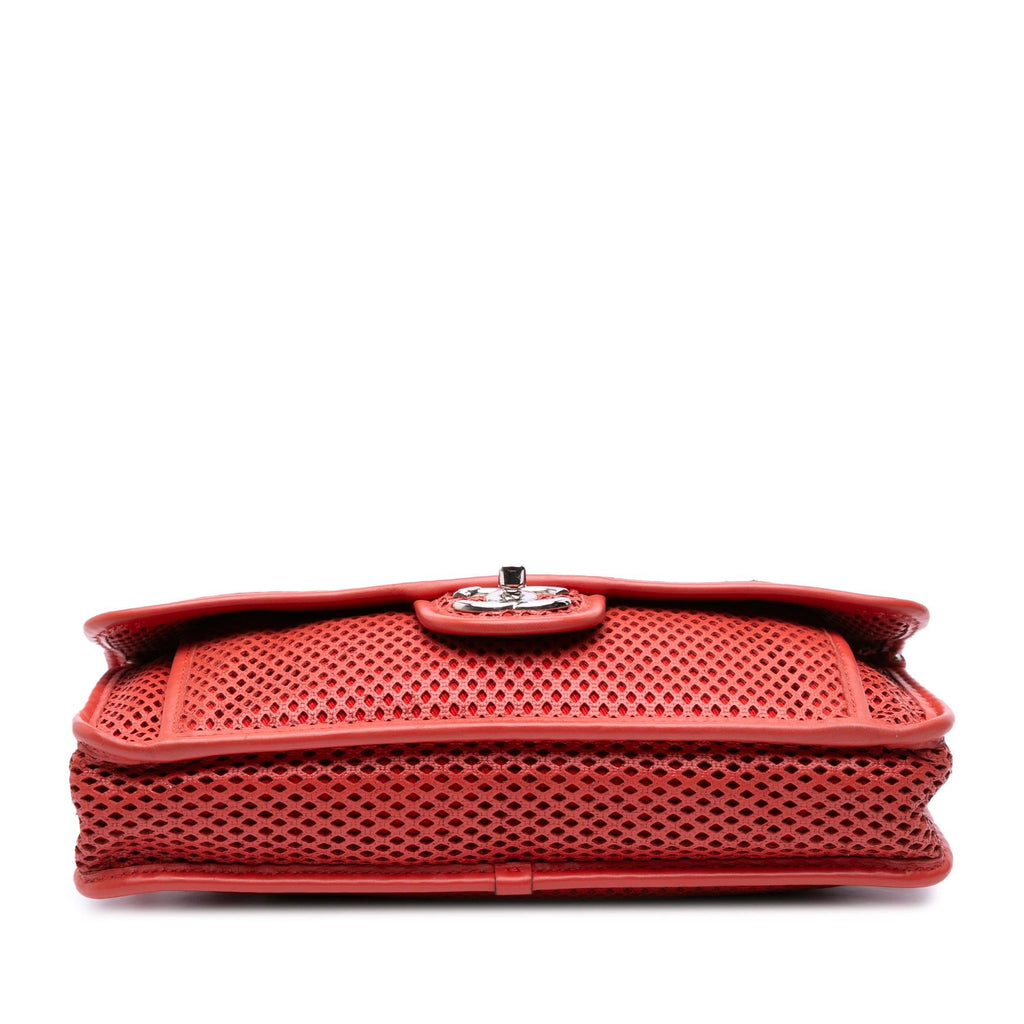 Chanel Medium Perforated Calfskin Up In The Air Flap