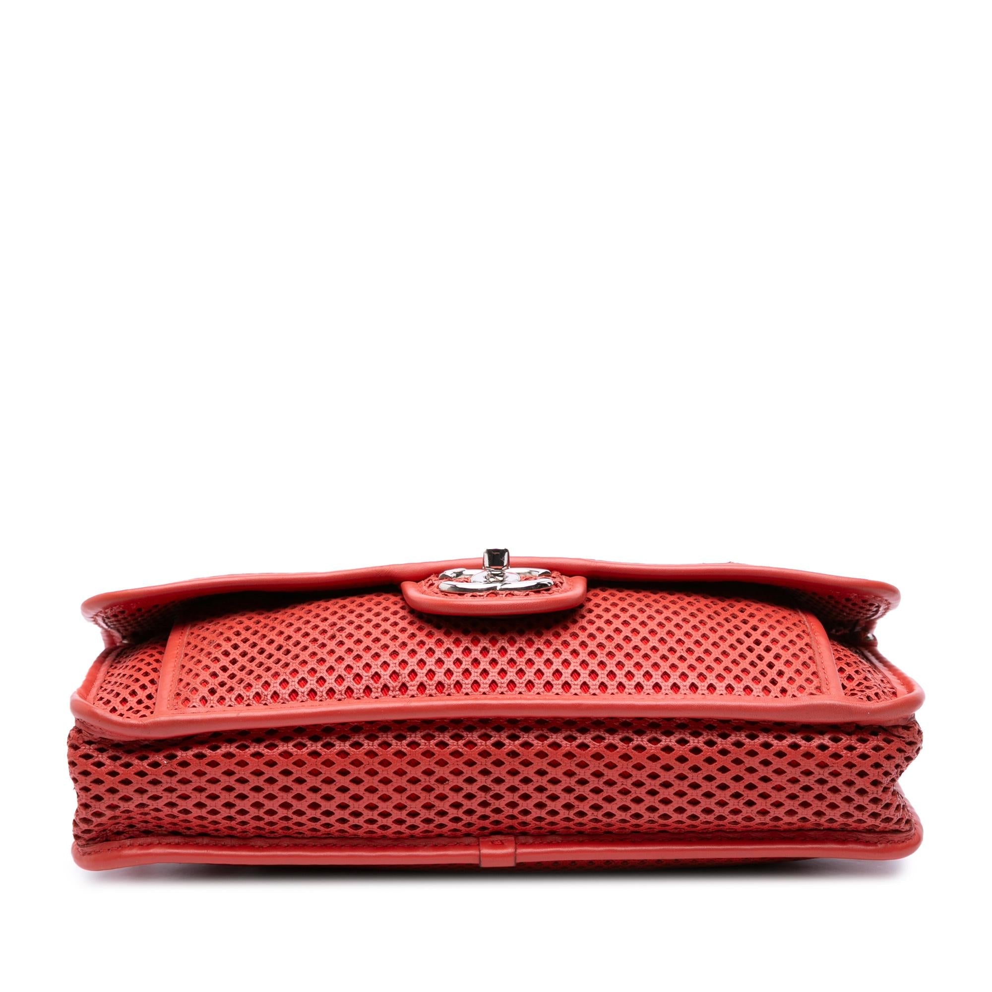 Chanel Medium Perforated Calfskin Up In The Air Flap