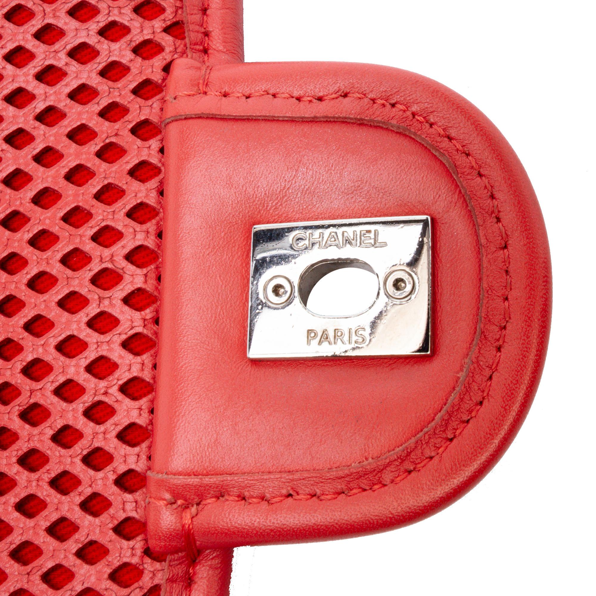 Chanel Medium Perforated Calfskin Up In The Air Flap