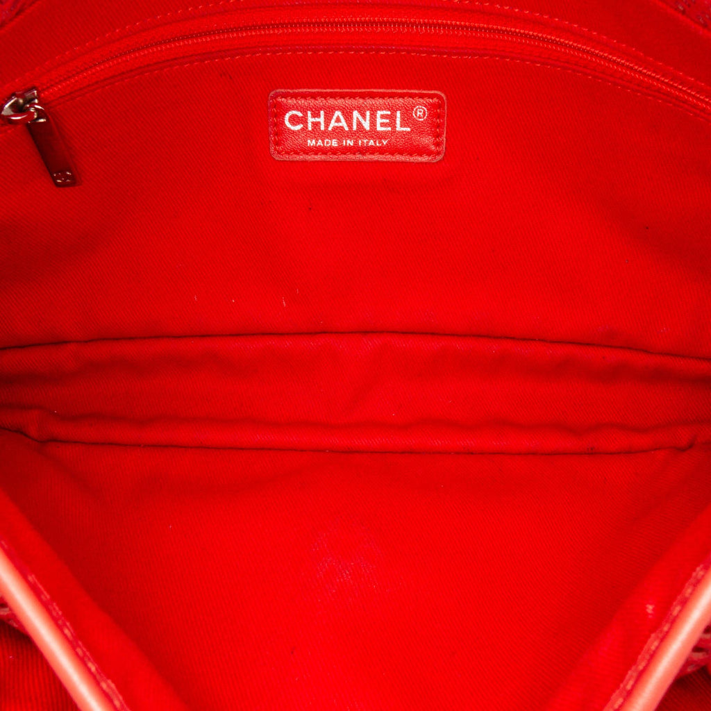 Chanel Medium Perforated Calfskin Up In The Air Flap