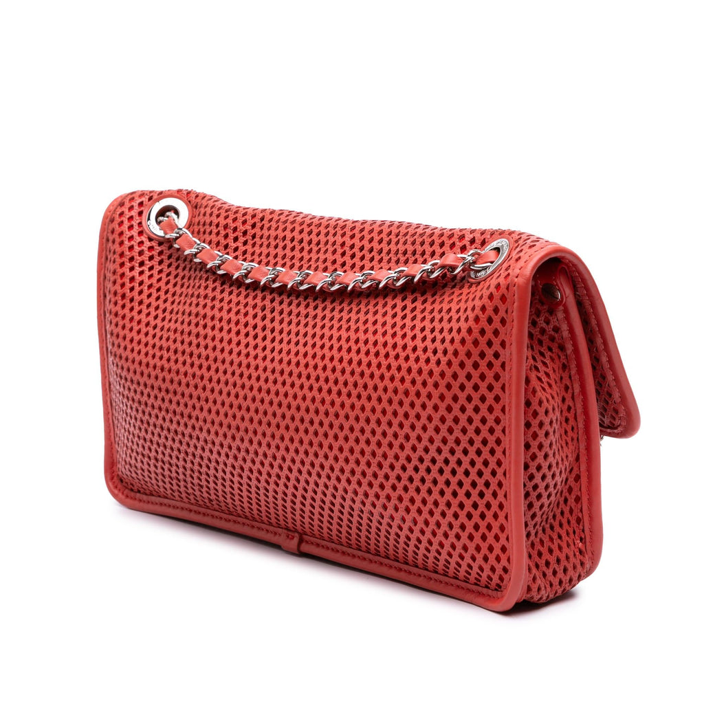 Chanel Medium Perforated Calfskin Up In The Air Flap