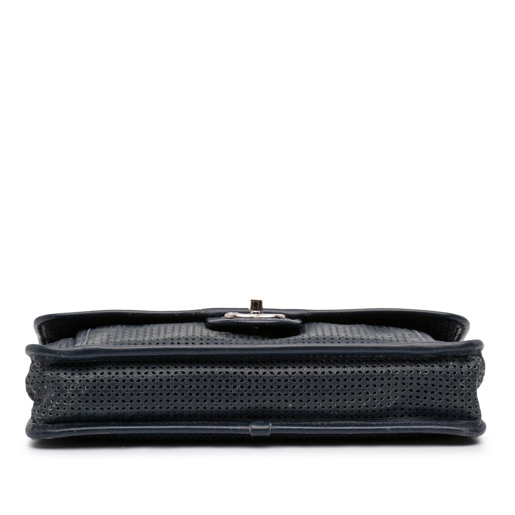 Chanel Medium Perforated Calfskin Up In The Air Flap