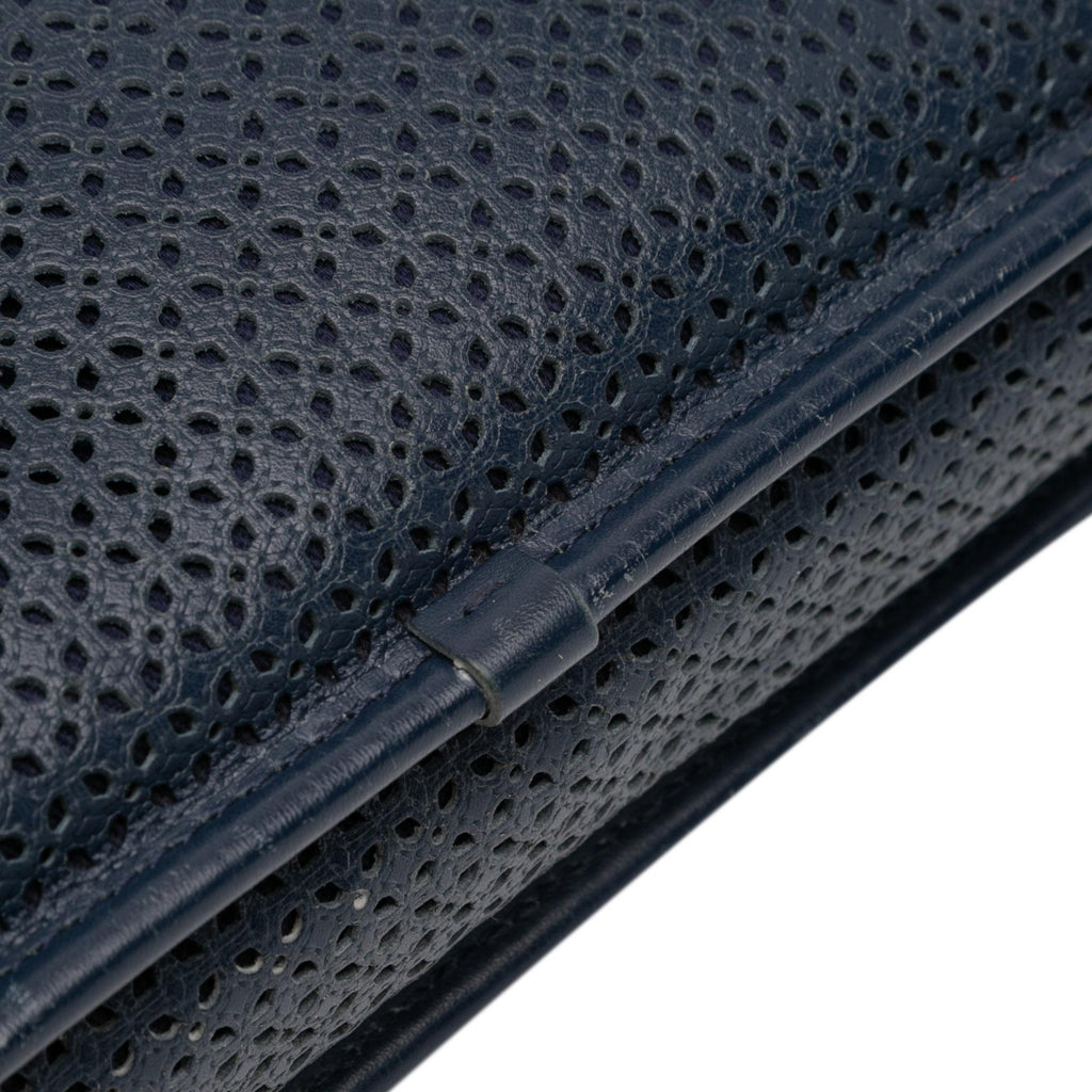 Chanel Medium Perforated Calfskin Up In The Air Flap
