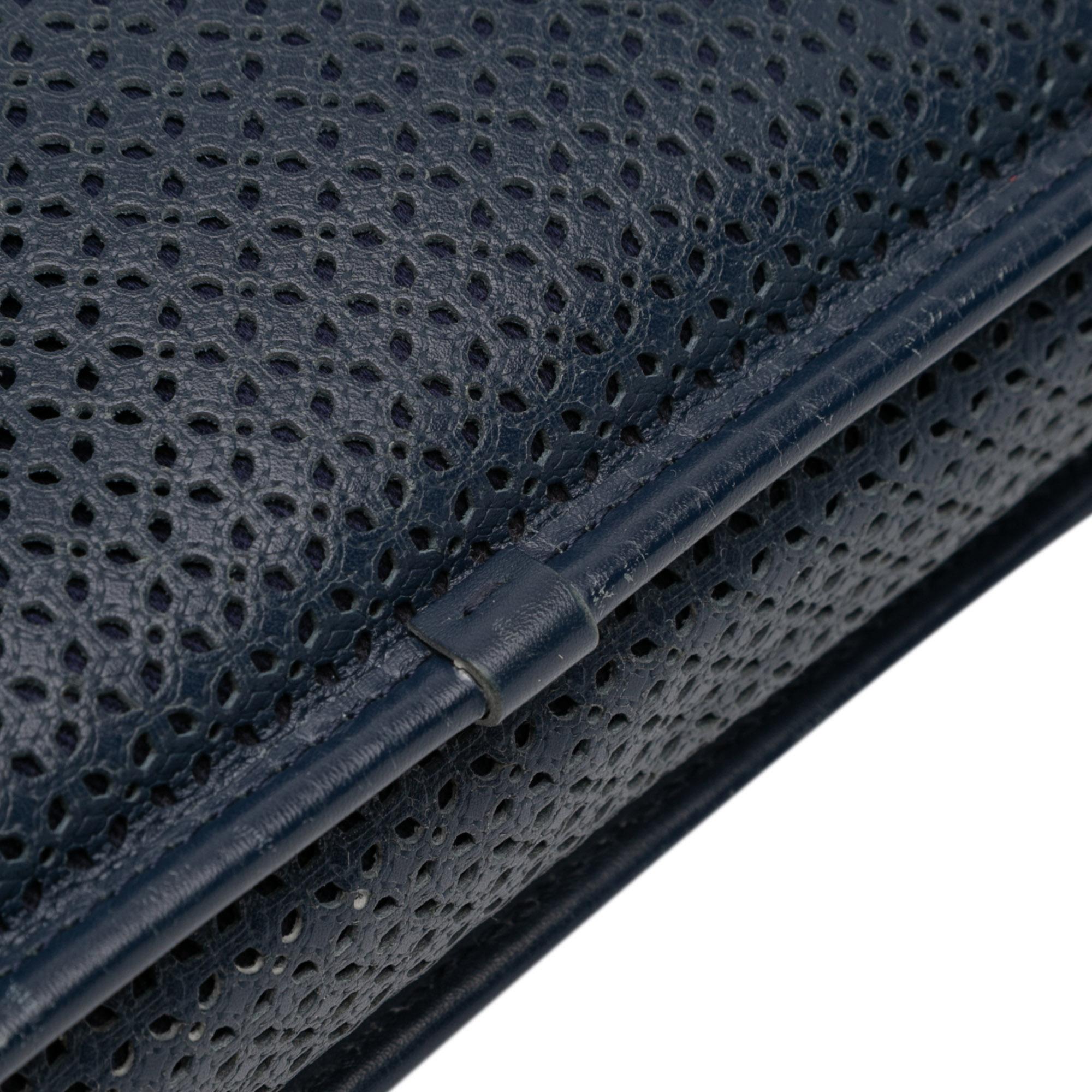 Chanel Medium Perforated Calfskin Up In The Air Flap