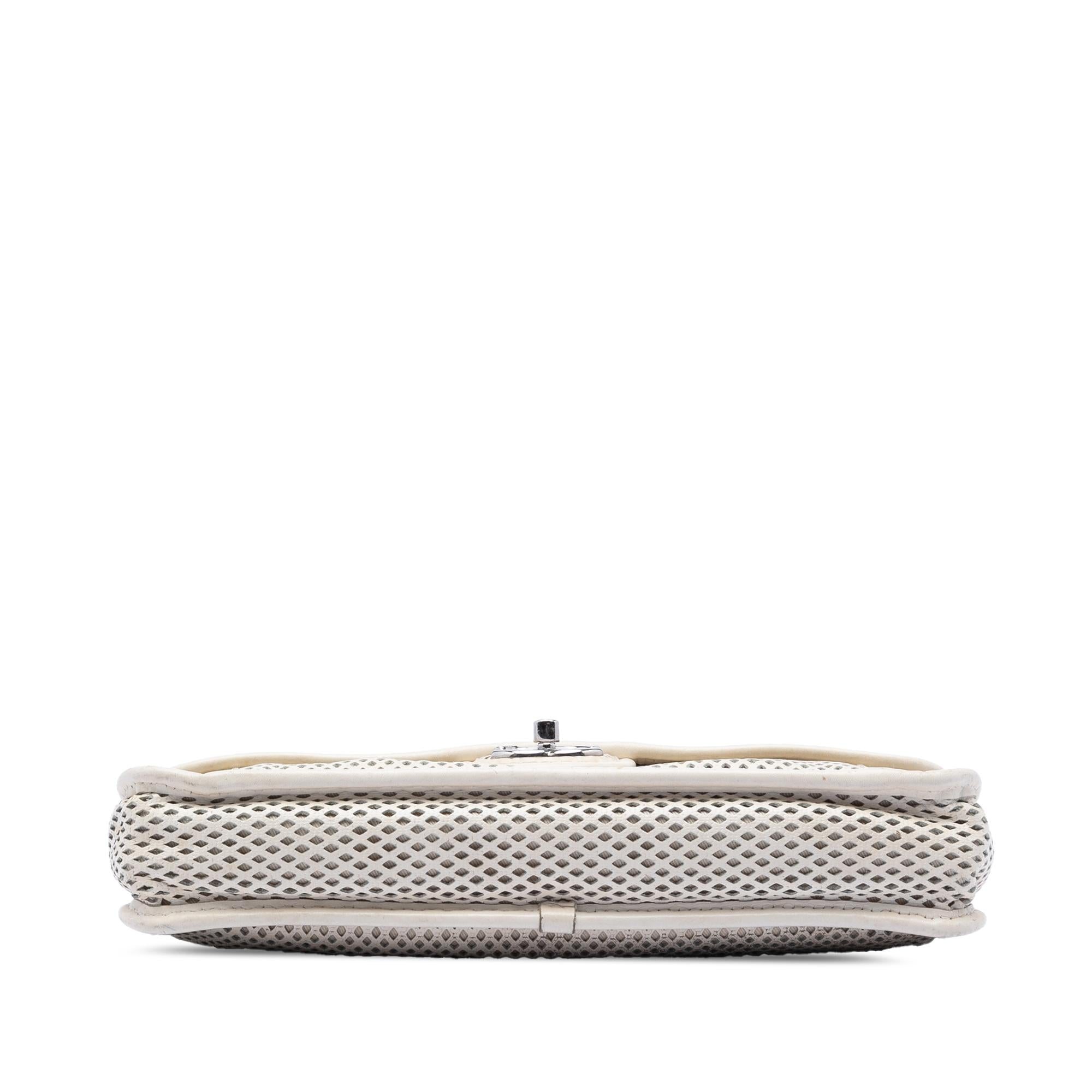 Chanel Medium Perforated Calfskin Up In The Air Flap