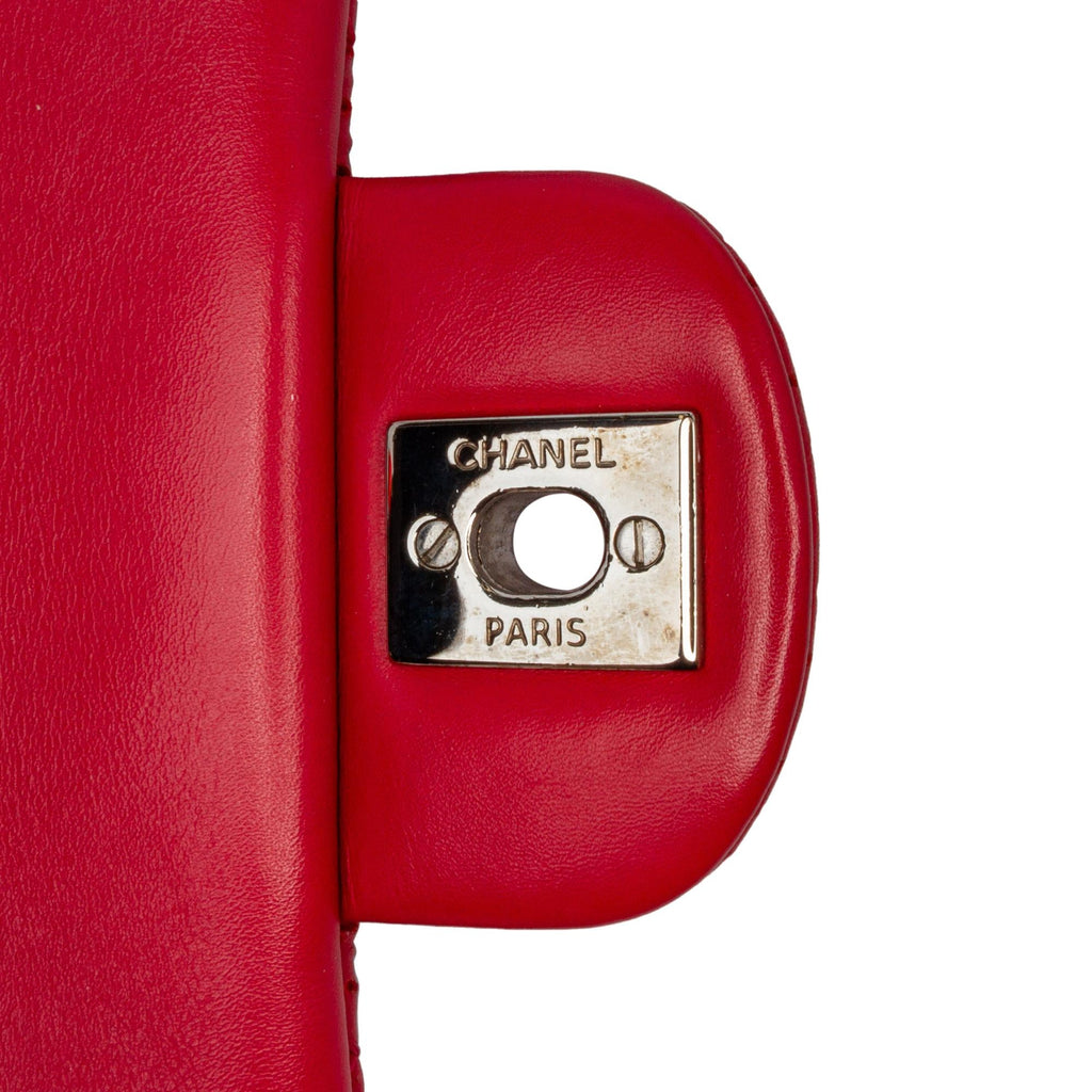 Chanel Medium Perforated Lambskin Punch Flap