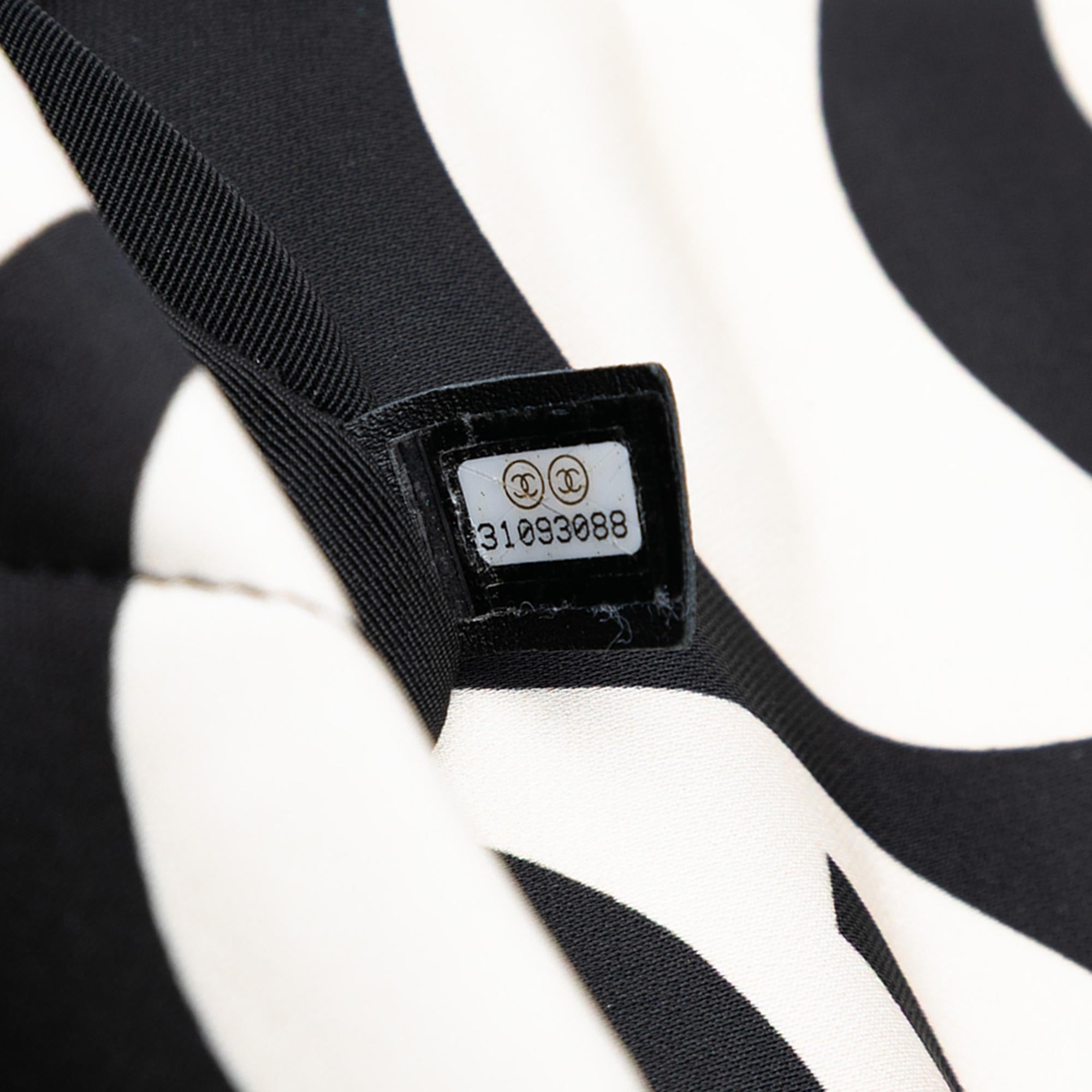 Chanel Medium Printed Silk 19 Flap