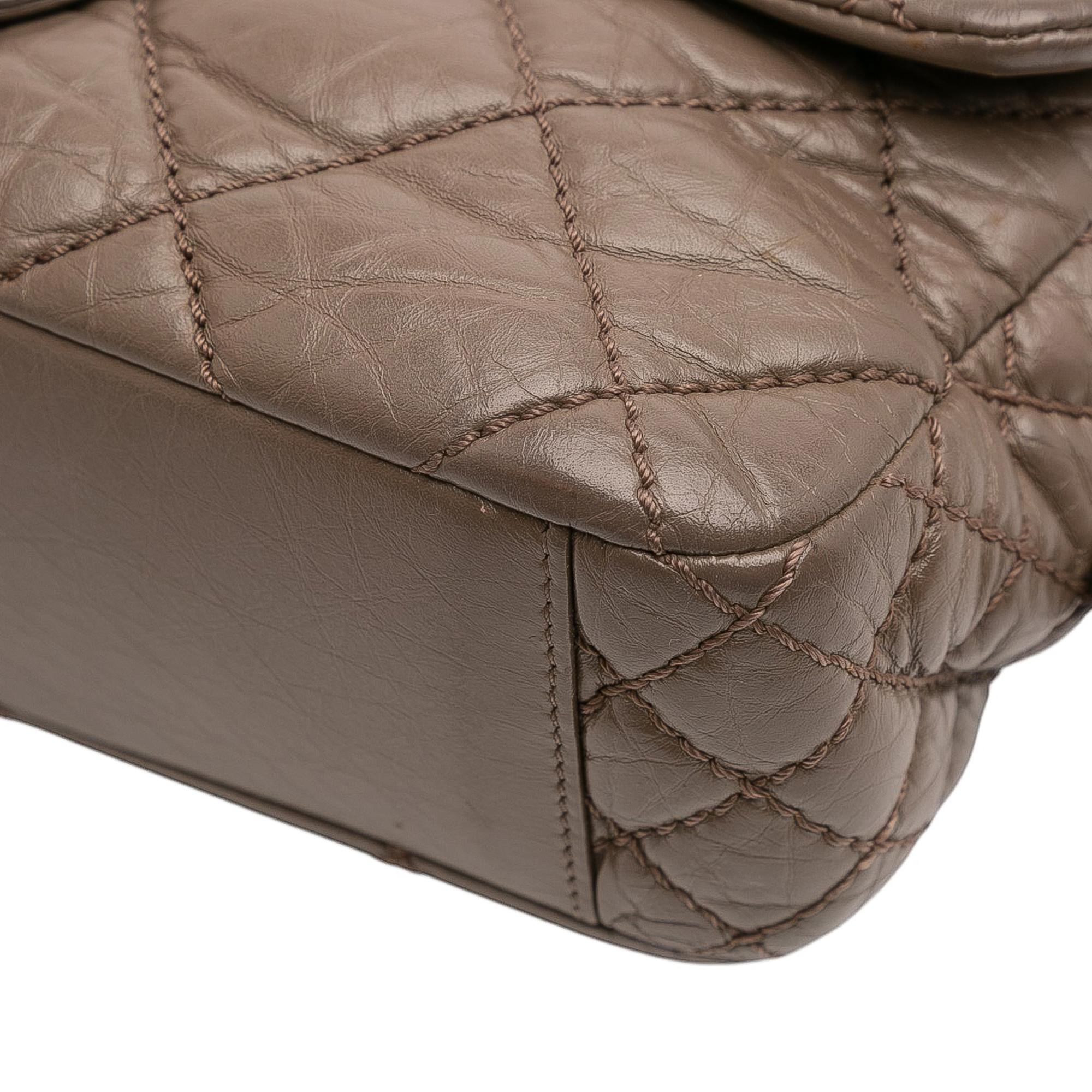 Chanel Medium Quilted Aged Calfskin Portobello Flap