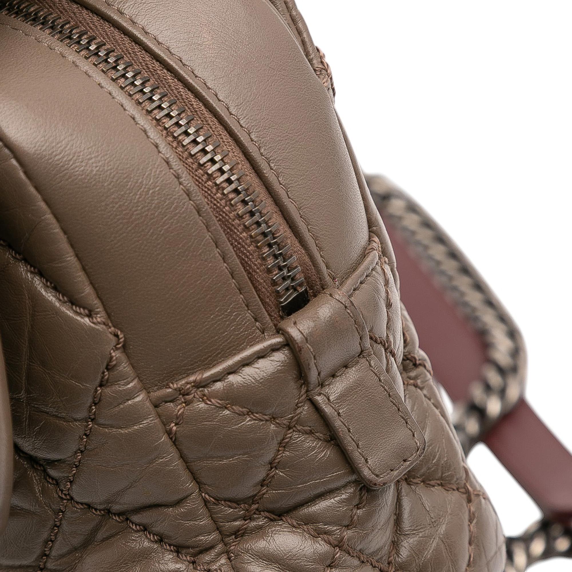 Chanel Medium Quilted Aged Calfskin Portobello Flap
