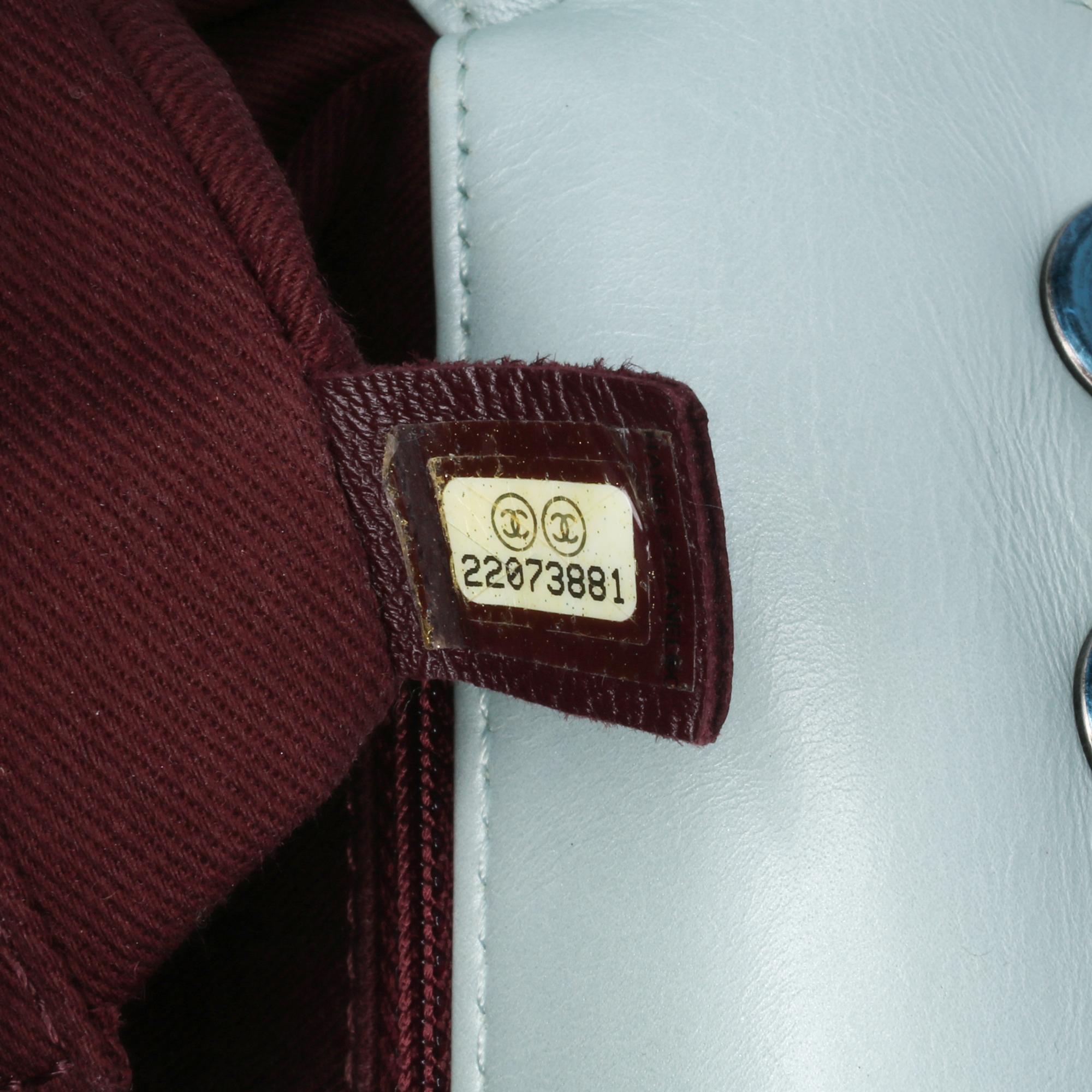 Chanel Medium Quilted Calfskin Coco Pleats Chain Flap