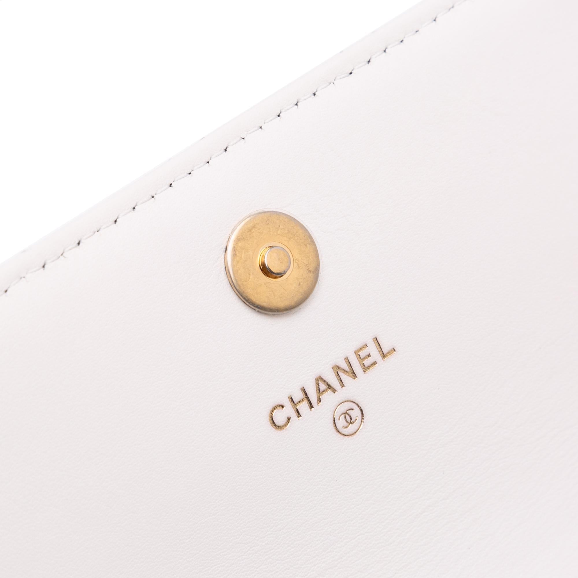 Chanel Medium Quilted Calfskin Enchained Flap