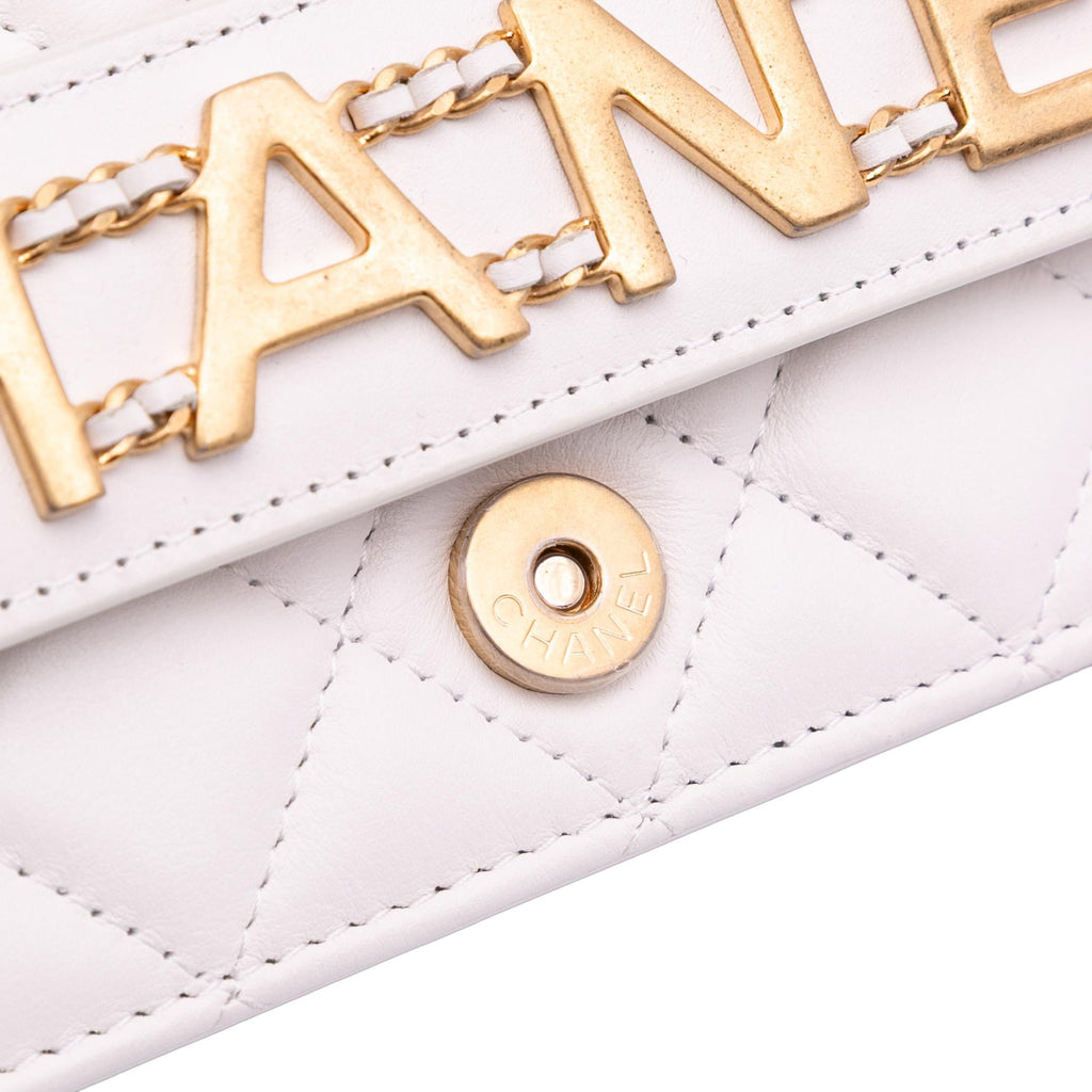 Chanel Medium Quilted Calfskin Enchained Flap