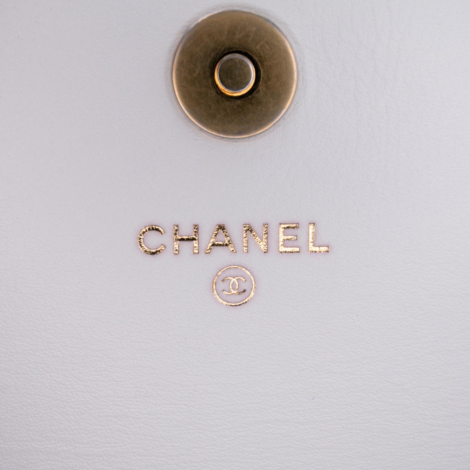 Chanel Medium Quilted Calfskin Enchained Flap