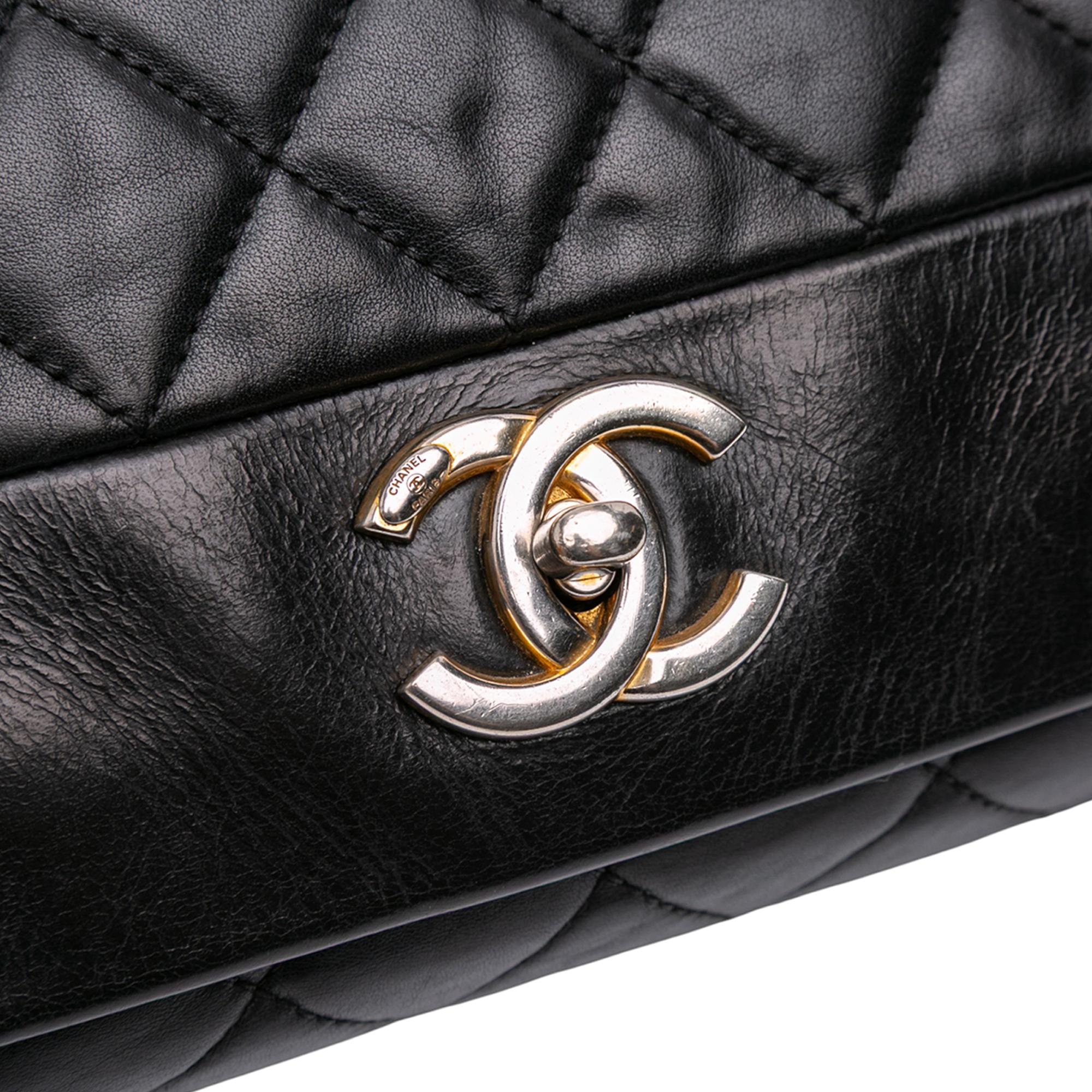Chanel Medium Quilted Calfskin Soft Elegance Flap
