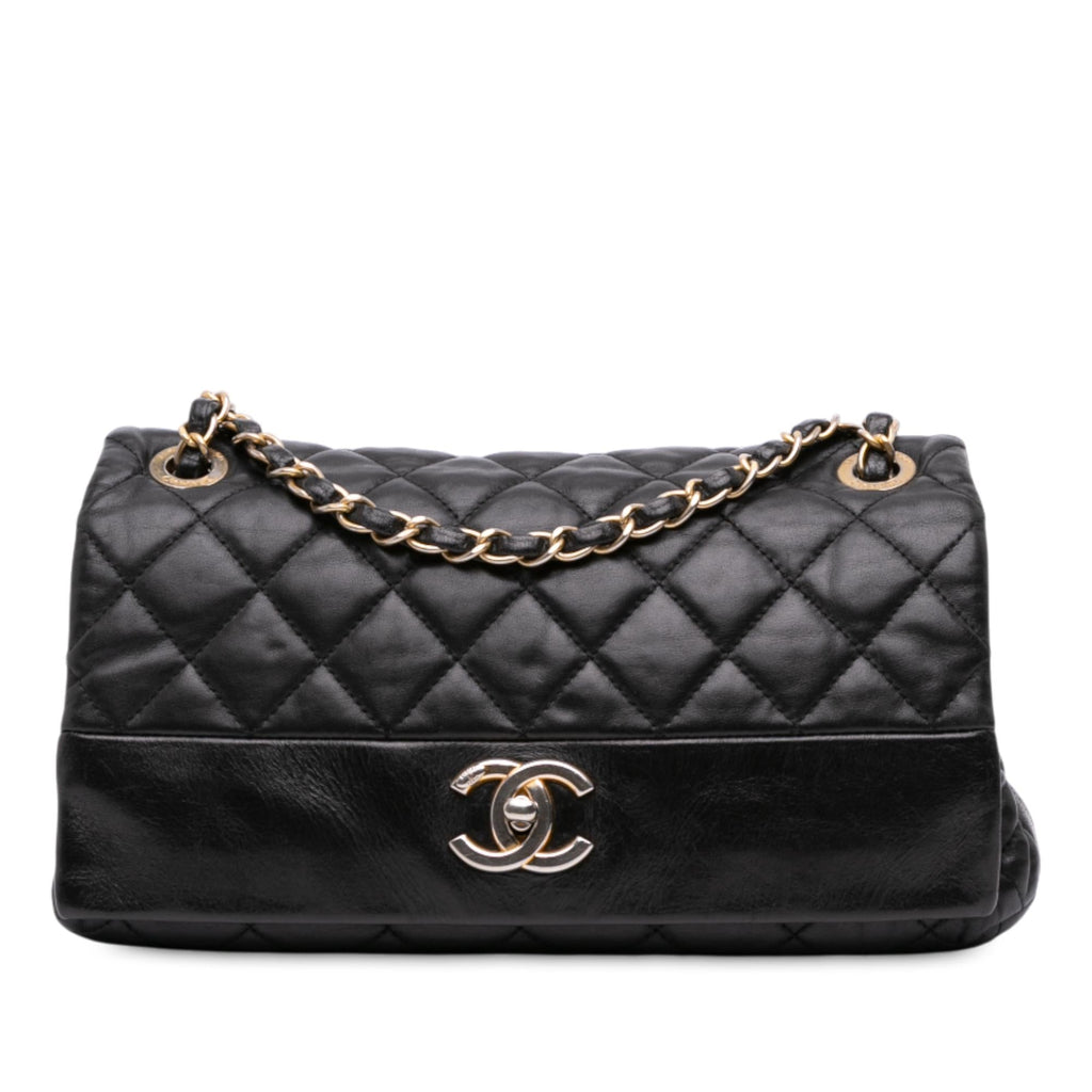 Chanel Medium Quilted Calfskin Soft Elegance Flap