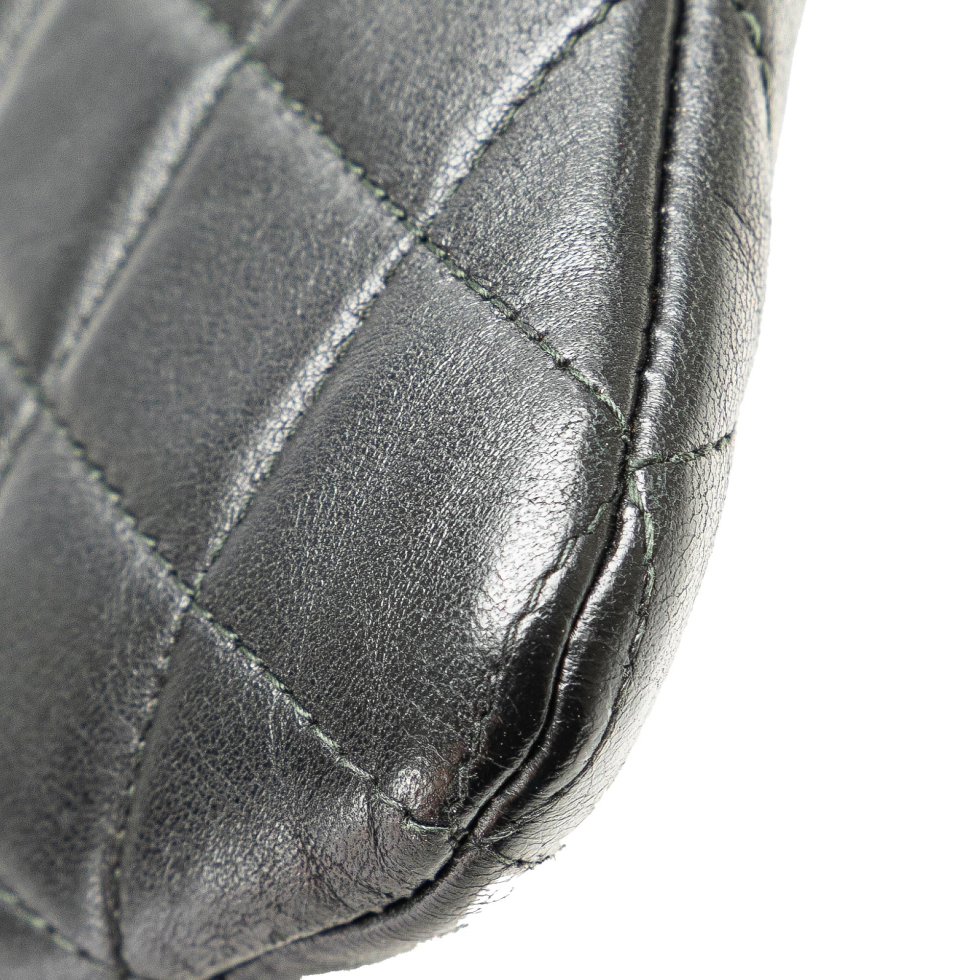 Chanel Medium Quilted Caviar Boy O Case Clutch