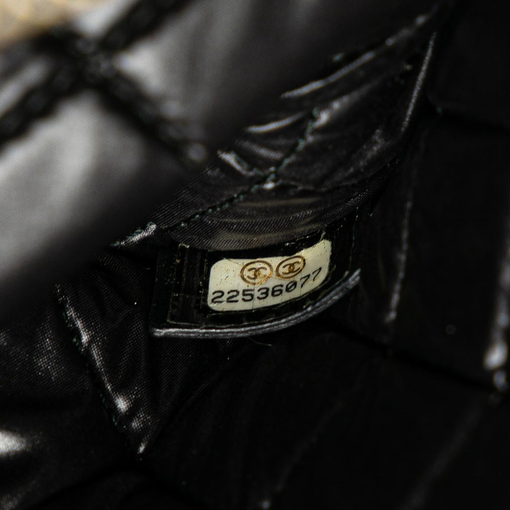 Chanel Medium Quilted Caviar Boy O Case Clutch