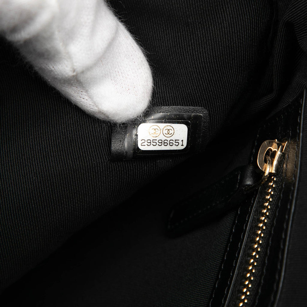 Chanel Medium Quilted Caviar Boy O Case Clutch