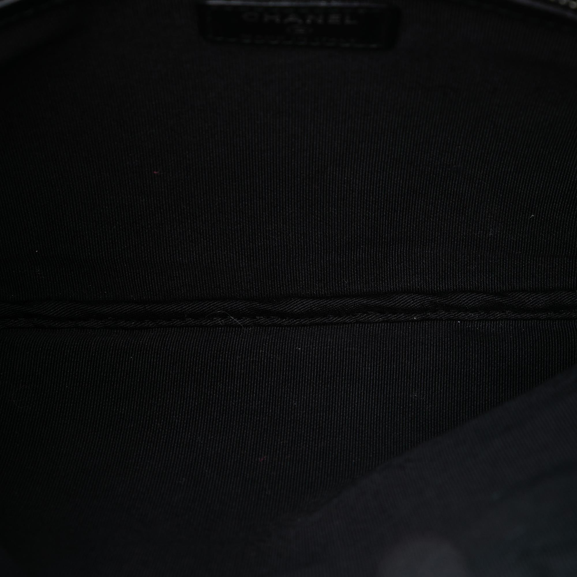 Chanel Medium Quilted Caviar Boy O Case Clutch