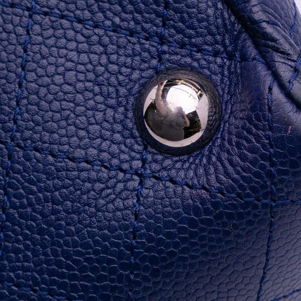 Chanel Medium Quilted Caviar CC Pocket Tote