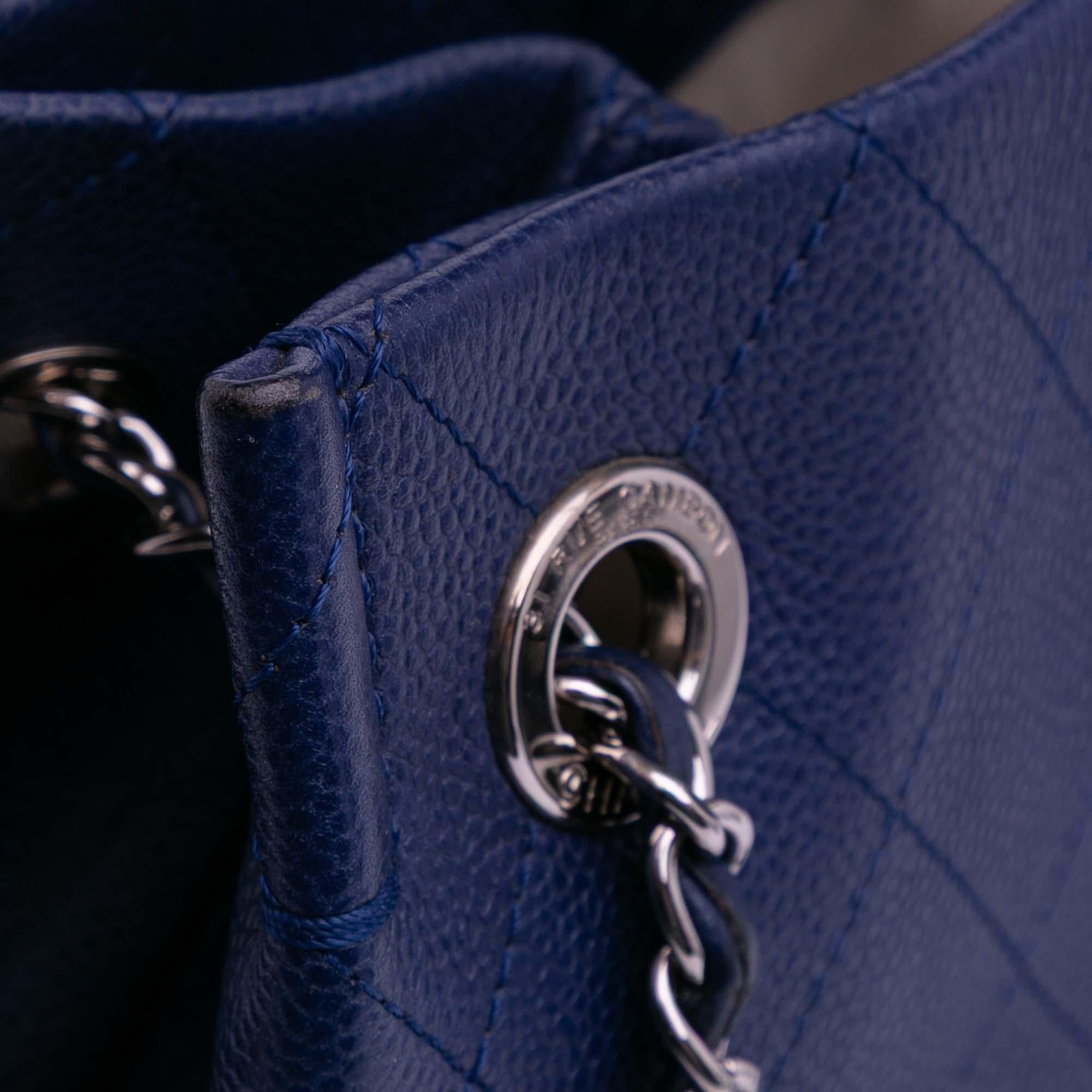 Chanel Medium Quilted Caviar CC Pocket Tote