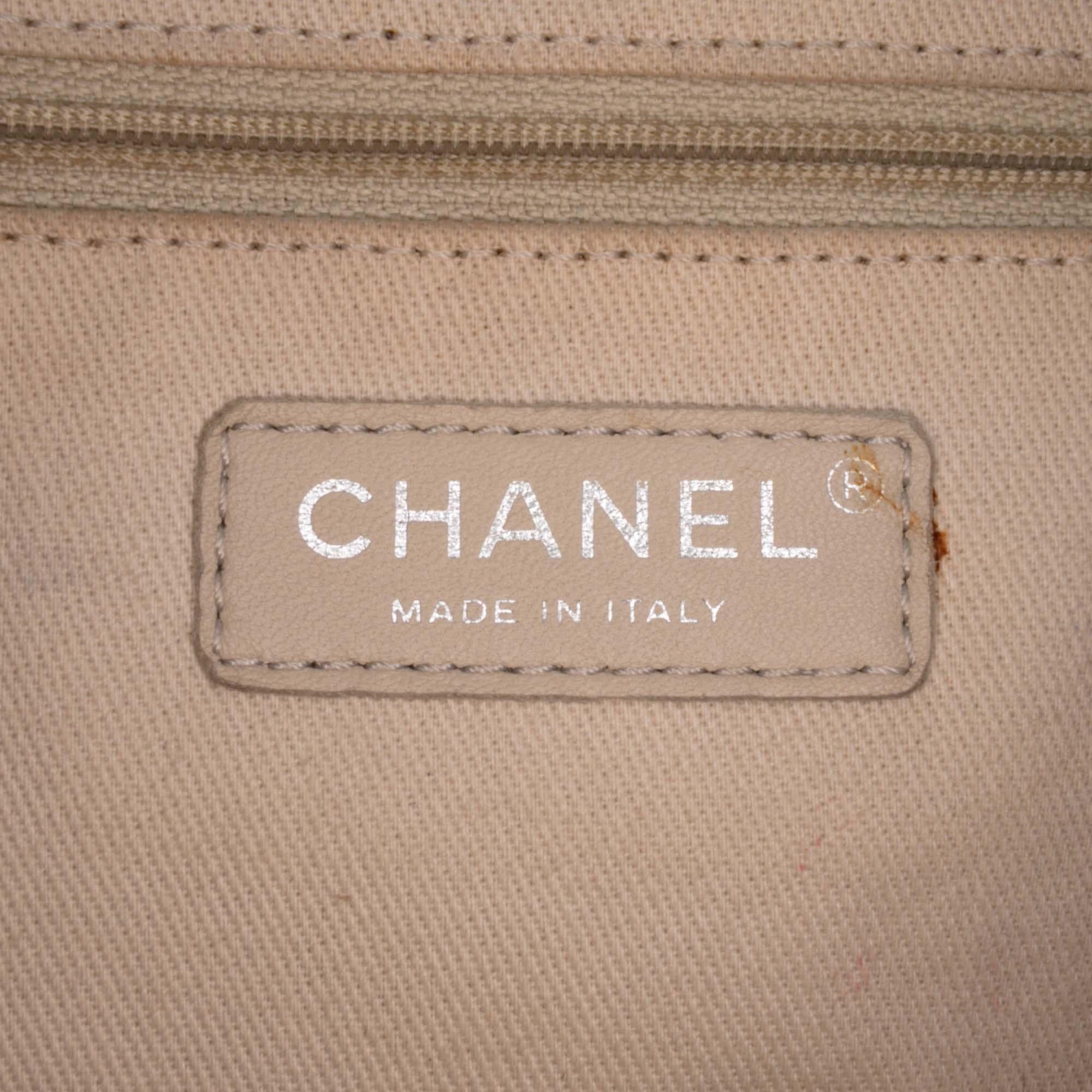 Chanel Medium Quilted Caviar CC Pocket Tote