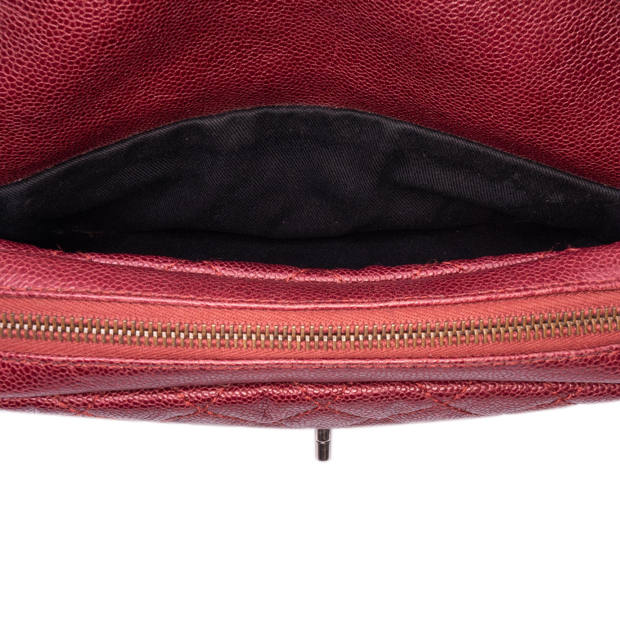 Chanel Medium Quilted Caviar Easy Flap