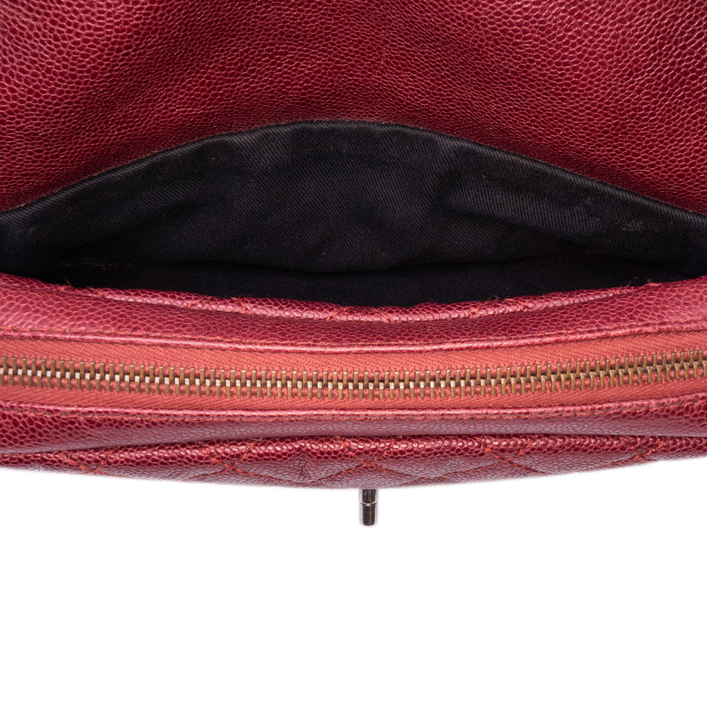 Chanel Medium Quilted Caviar Easy Flap
