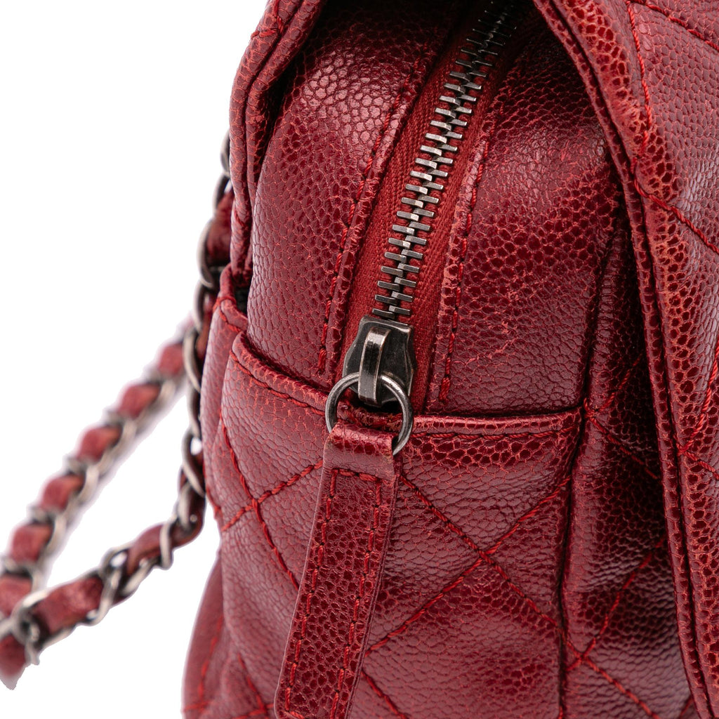 Chanel Medium Quilted Caviar Easy Flap