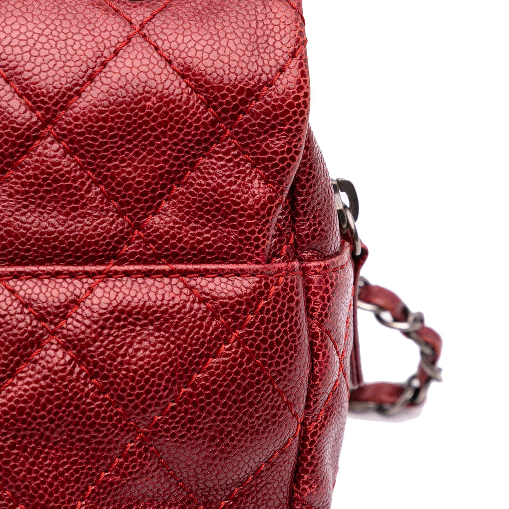Chanel Medium Quilted Caviar Easy Flap