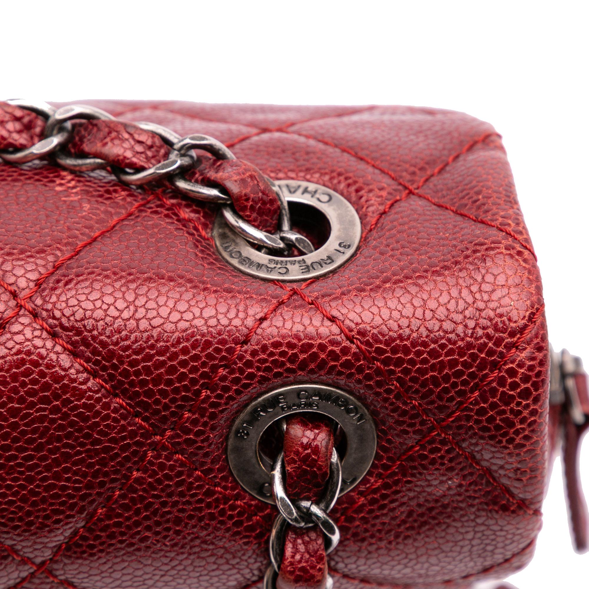 Chanel Medium Quilted Caviar Easy Flap