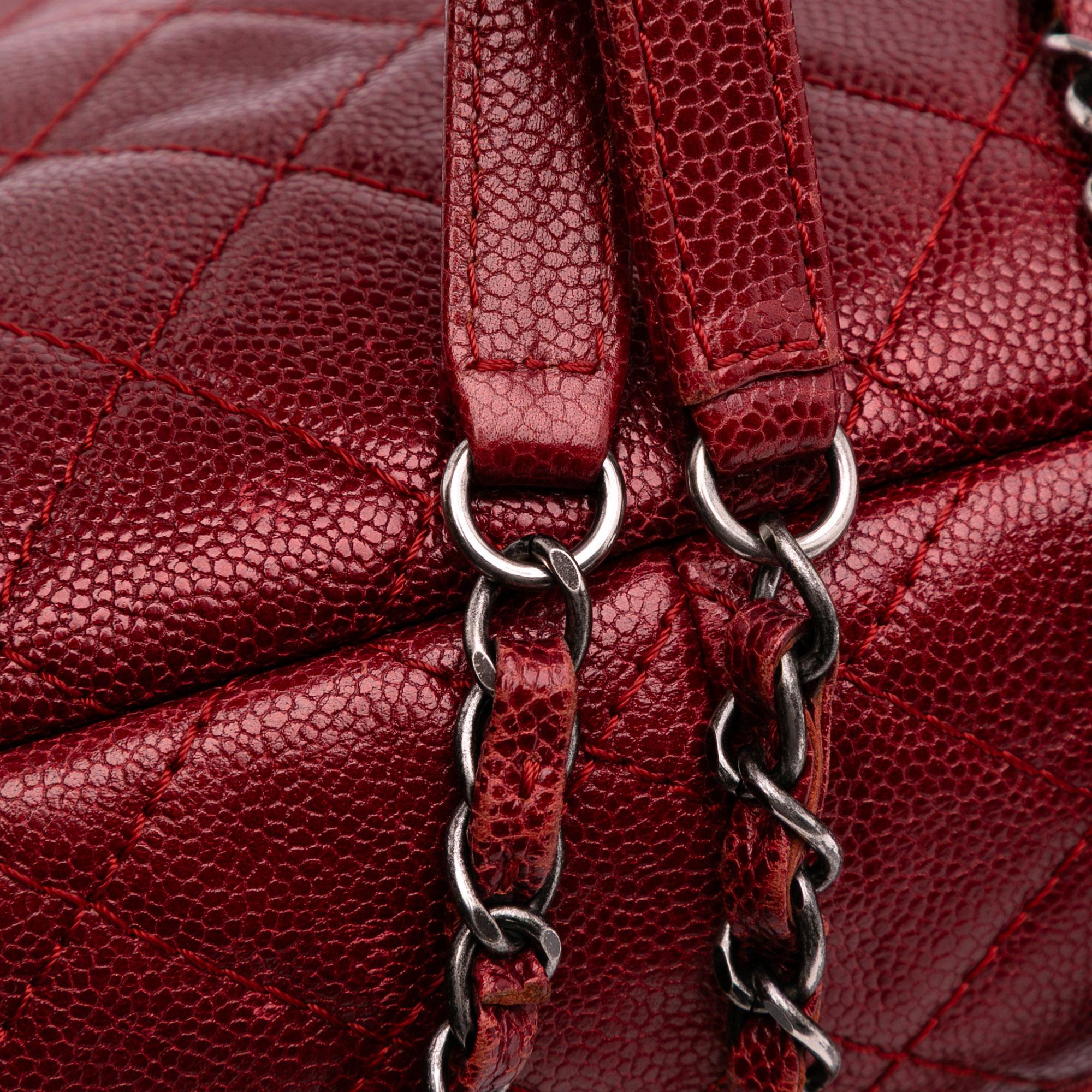 Chanel Medium Quilted Caviar Easy Flap