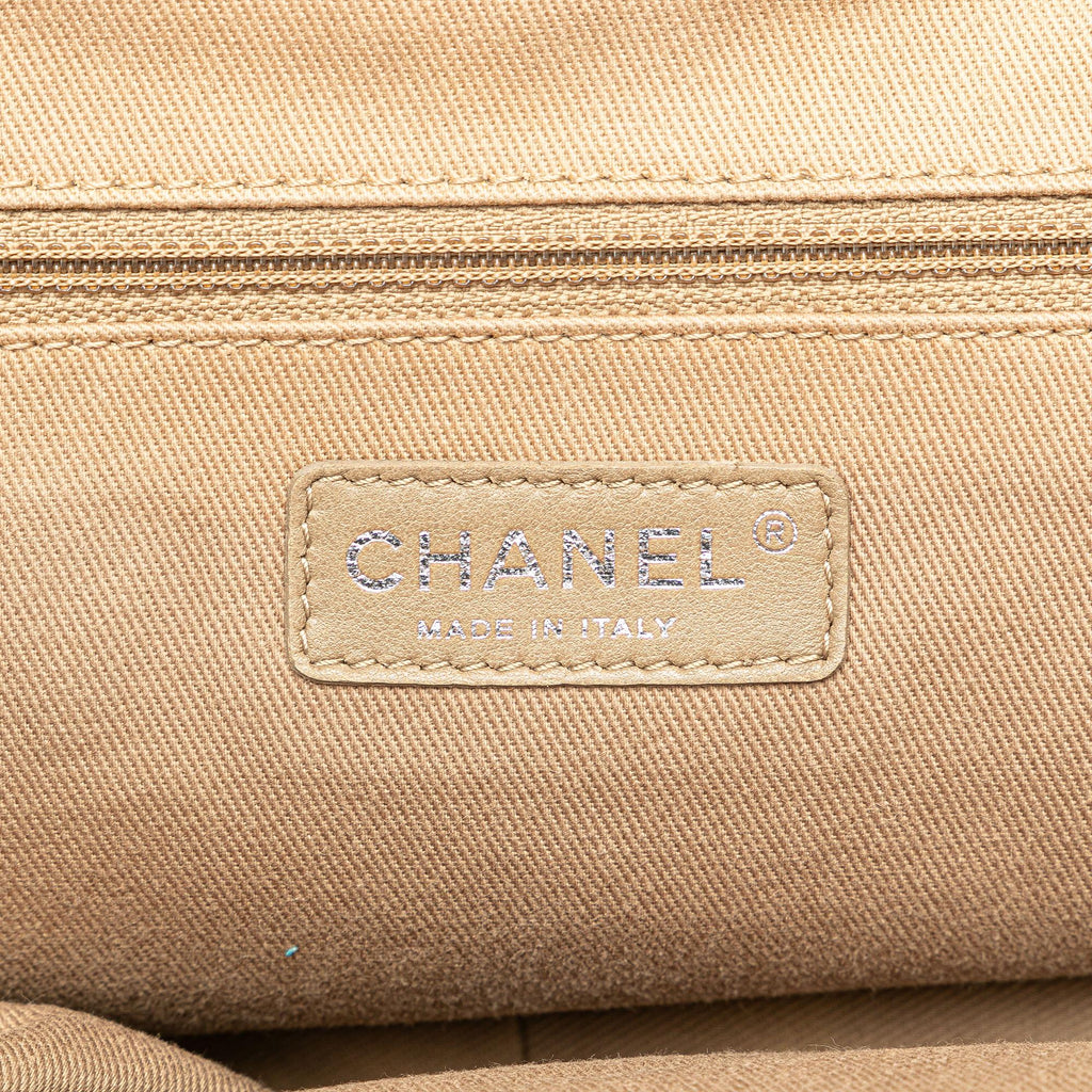 Chanel Medium Quilted Caviar Frame Tote