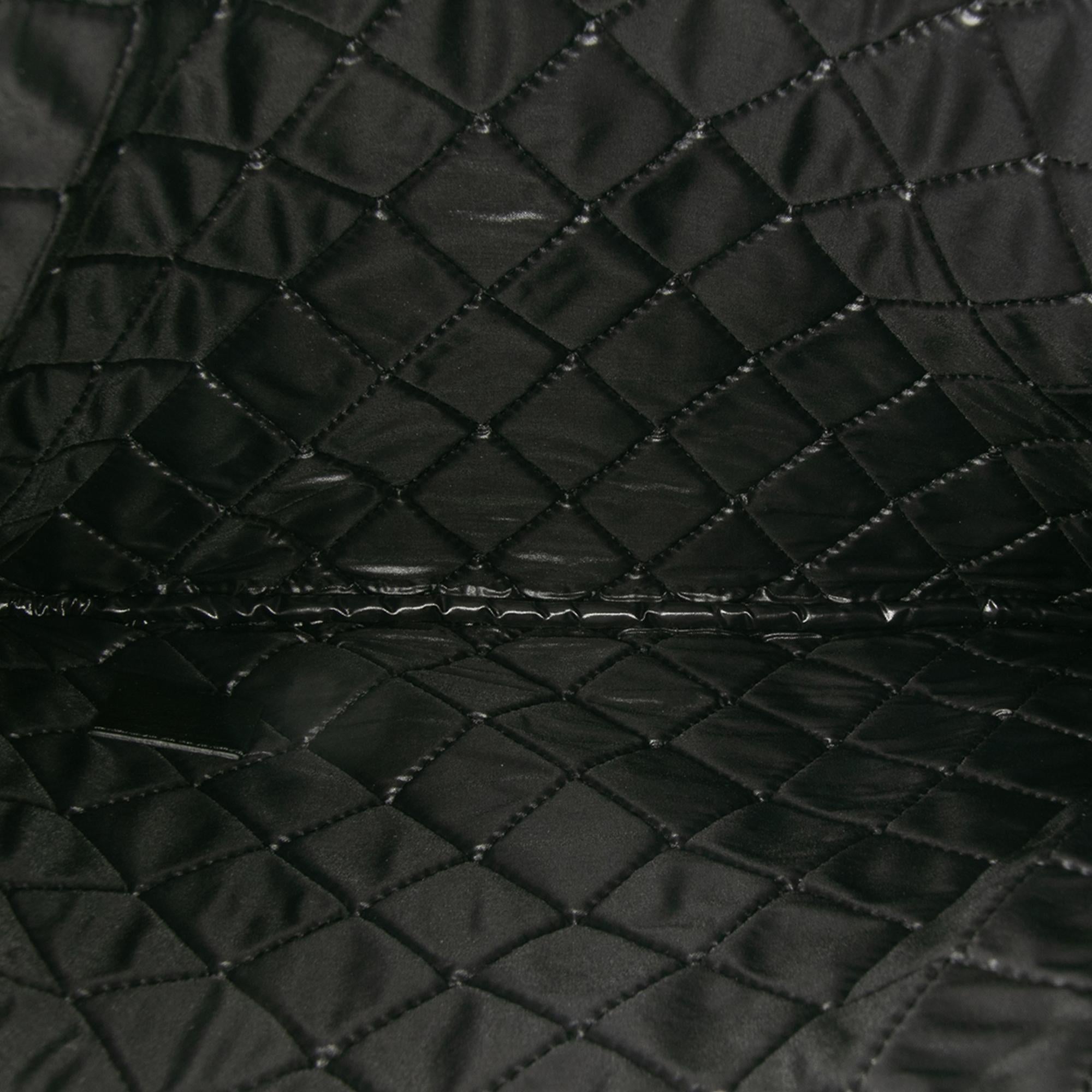 Chanel Medium Quilted Caviar O Case Clutch