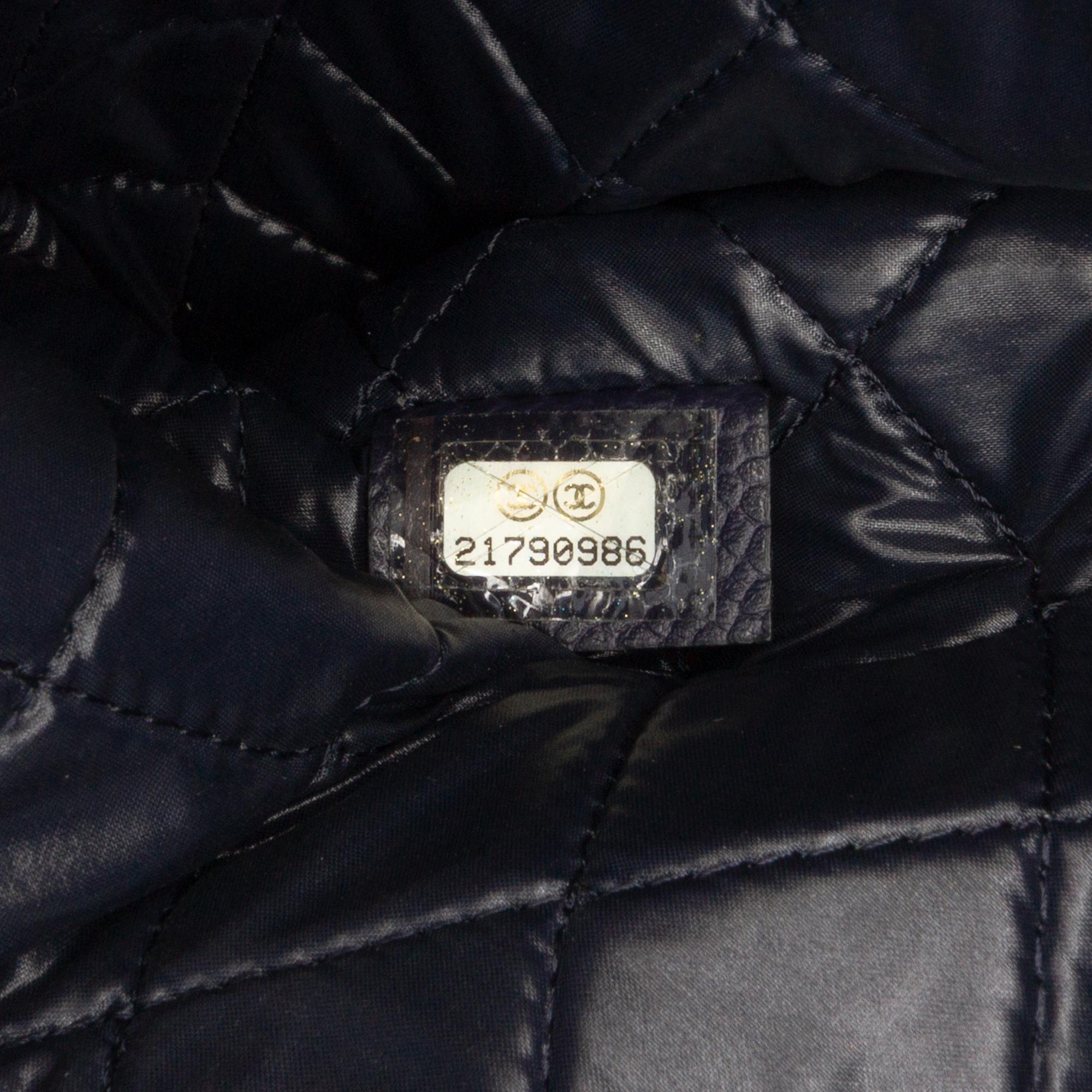 Chanel Medium Quilted Caviar O Case Clutch