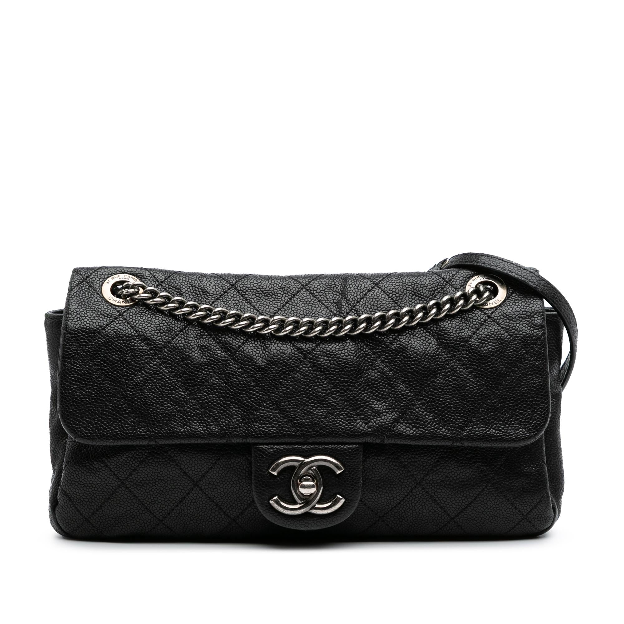 Chanel Medium Quilted Caviar Simply CC Flap
